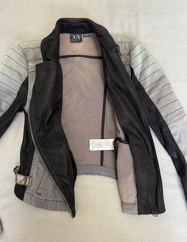 Rick Owens Vintage Mixed Material Black Jacket-2506 Size M / US 6-8 / IT 42-44 - 4 Thumbnail