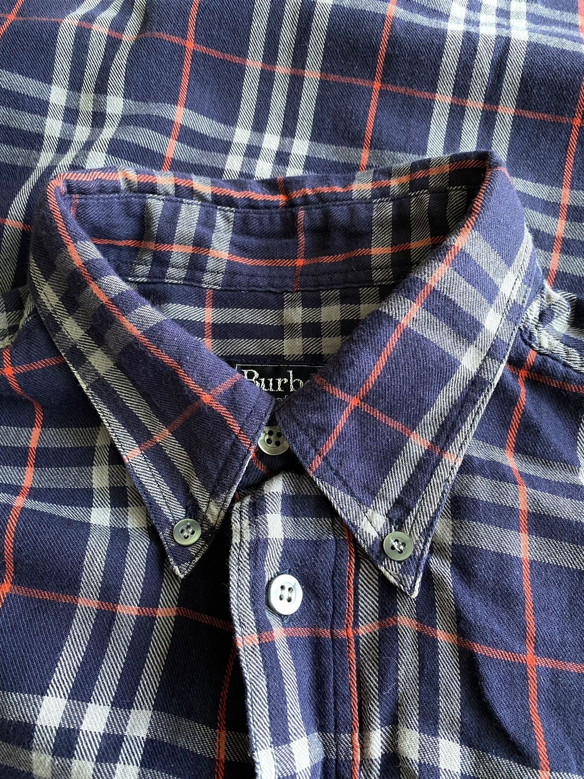 Burberry 90’s Burberry’s Vintage Check Logo shirt Travis style Size US L / EU 52-54 / 3 - 5 Thumbnail