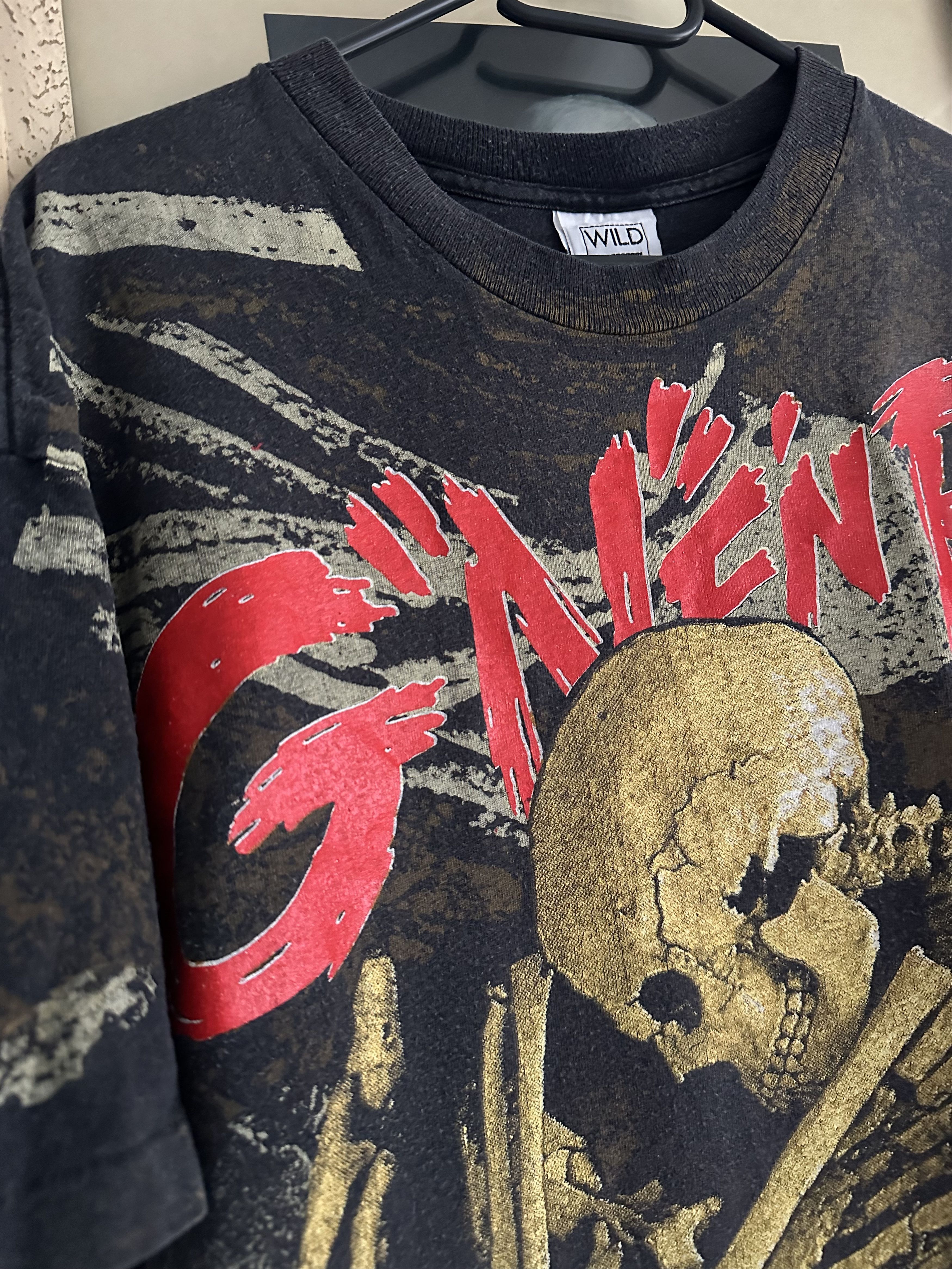 Band Tees × Vintage Vintage 1992 Guns N’ Roses Shirt Dust N’ Bones ALL OVER Tee Size US XL / EU 56 / 4 - 3 Thumbnail