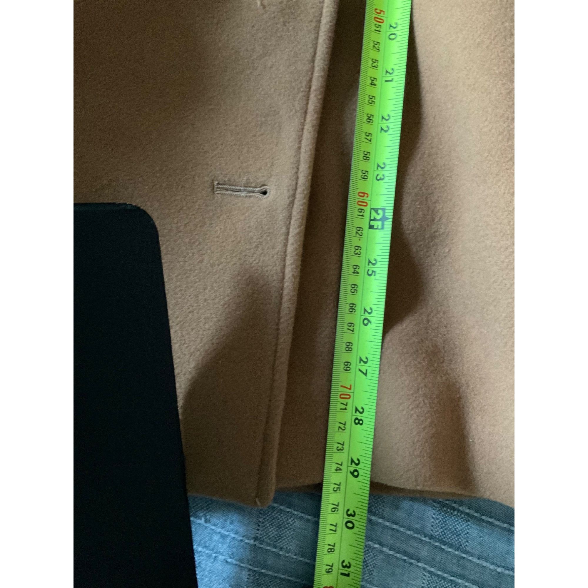 Sezane Sezane James wool Coat camel SZ38 bust40 US6 Size M / US 6-8 / IT 42-44 - 8 Thumbnail