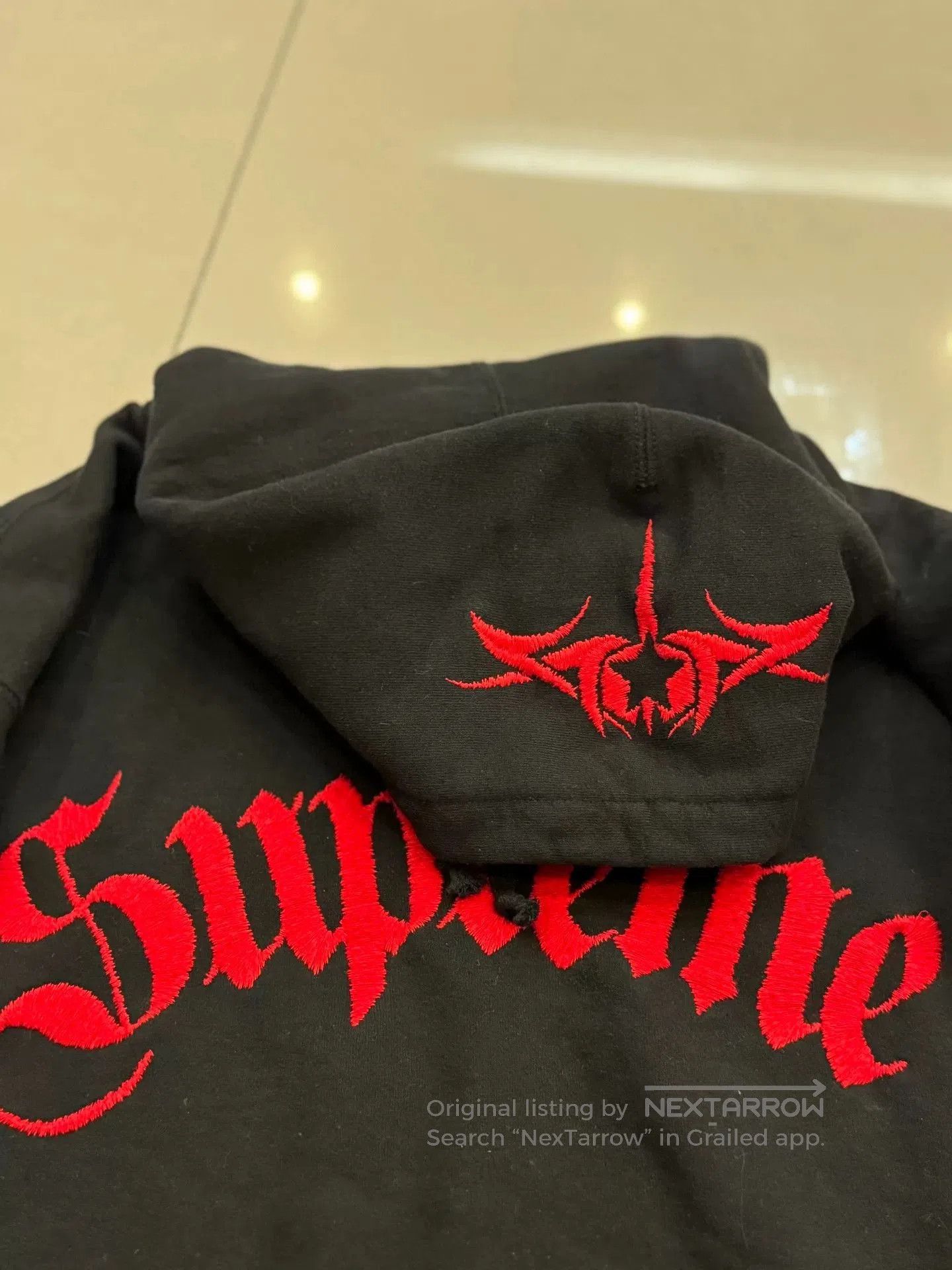 SUPREMEBEING Supreme Great Wall Hooded Sweatshirt. Size XL / US 12-14 / IT 48-50 - 3 Thumbnail