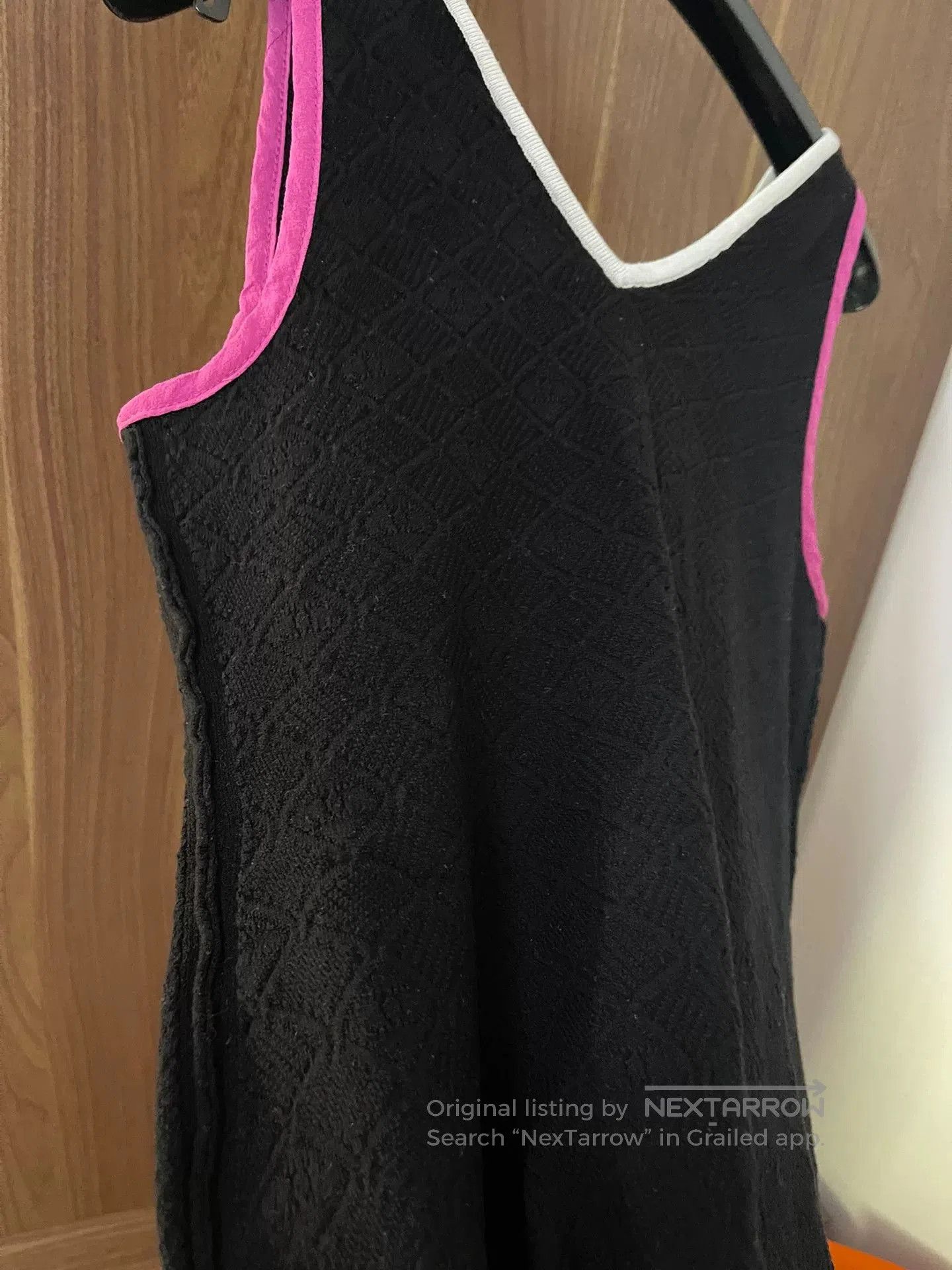 Chanel Chanel Black Top with Pink Trim. Size XS / US 0-2 / IT 36-38 - 5 Thumbnail