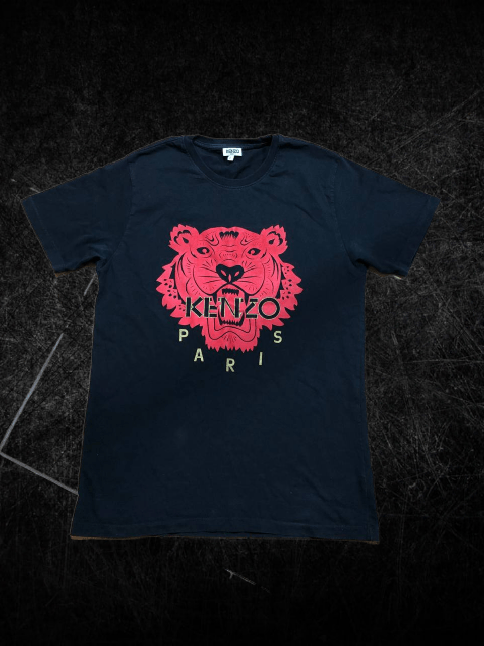 Kenzo Kenzo Paris Tiger Embroidered T-Shirt Black Men’s Size US L / EU 52-54 / 3 - 1 Thumbnail