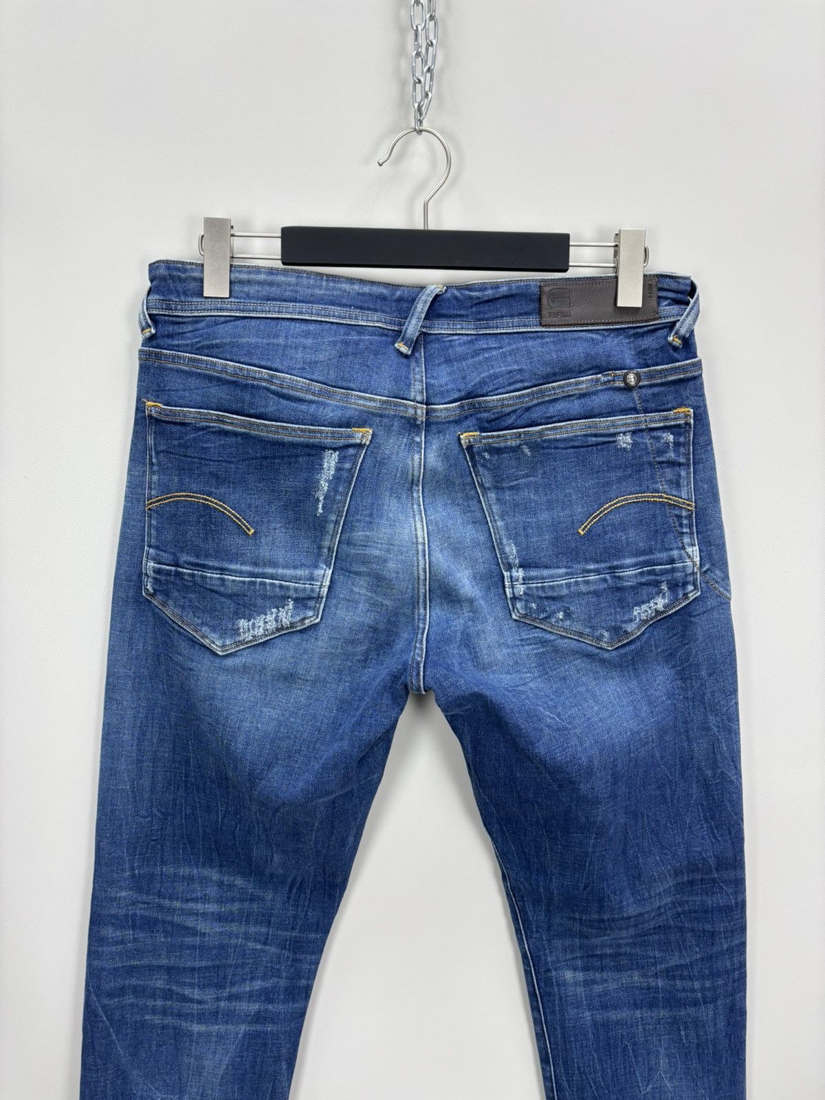 G-Star Mens jeans G Star Raw Size 34 Color Blue Size US 34 / EU 50 - 7 Thumbnail