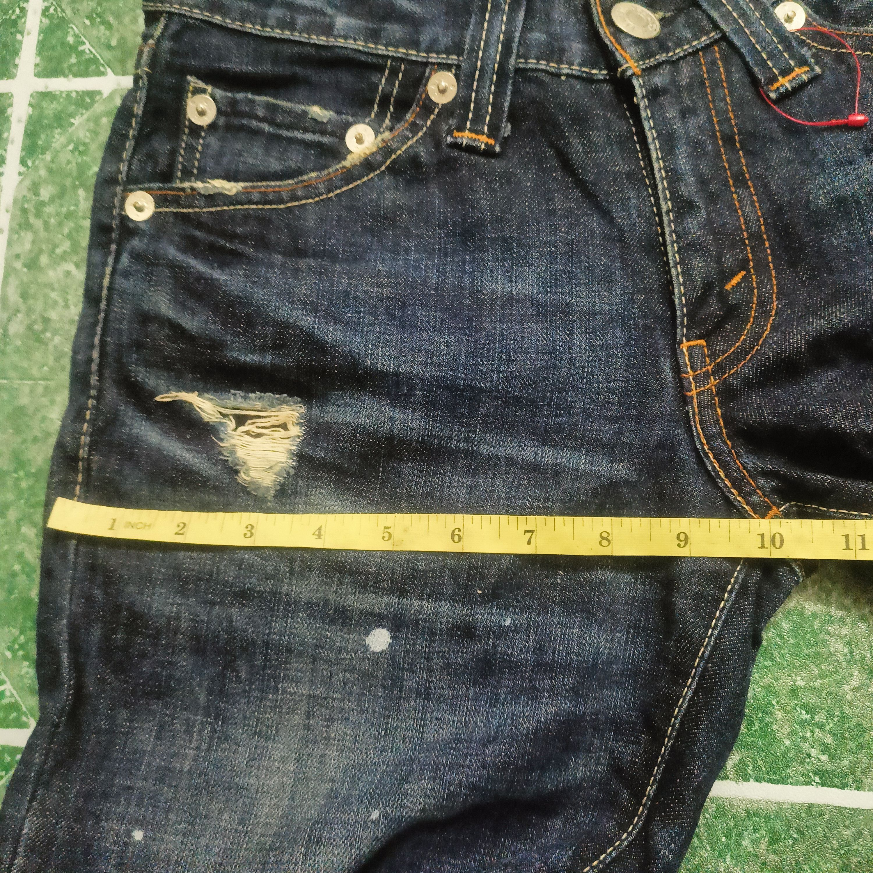 Levi's 💥Insane 90s Levis 708 Distressed Paint Splatter Bootcut Size US 28 / EU 44 - 21 Thumbnail