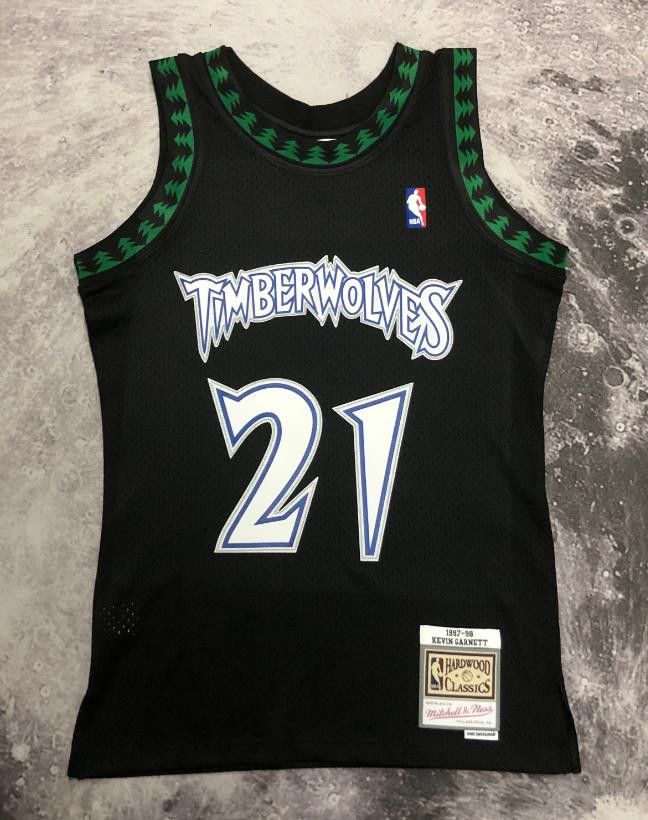 NBA 21 Kevin Garnett Jersey Minnesota Timberwolves Jersey Size US M / EU 48-50 / 2 - 2 Thumbnail
