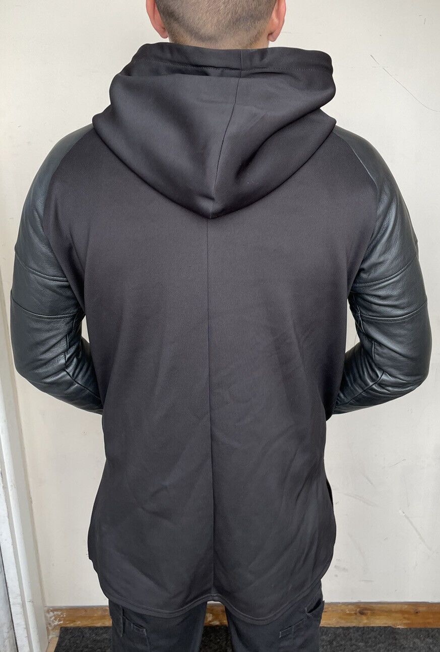 Adyn zip parka coat bomber biker hoodie leather jacket shirt Size US M / EU 48-50 / 2 - 2 Thumbnail