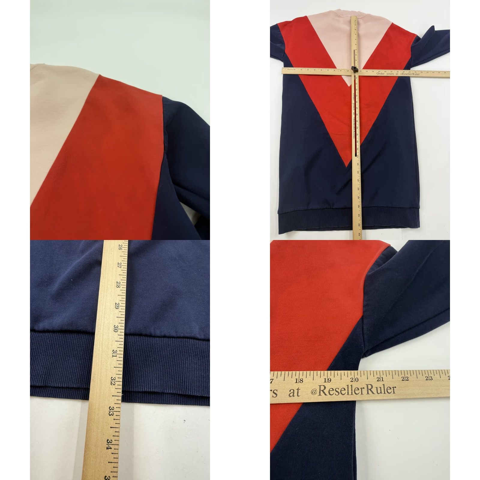 Scotch & Soda Scotch & Soda Dress Womens Small Colorblock Mock Neck Long Sleeve Sweatshirt Shift Casual Knits Multicolor Womens Small Pullover Size S / US 4 / IT 40 - 10 Thumbnail