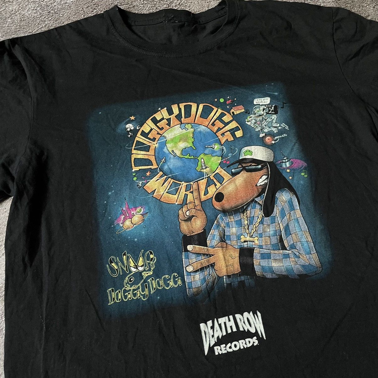 Vintage Vintage 90s Snoop Dogg Graphic Tee Sun Faded Streetwear M Size US M / EU 48-50 / 2 - 1 Thumbnail