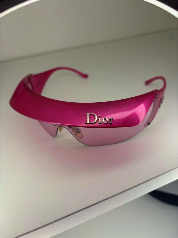 Dior Christian Dior Sunglasses Ski 6 Mask Sport Bike Vintage 90s Size ONE SIZE - 1 Thumbnail