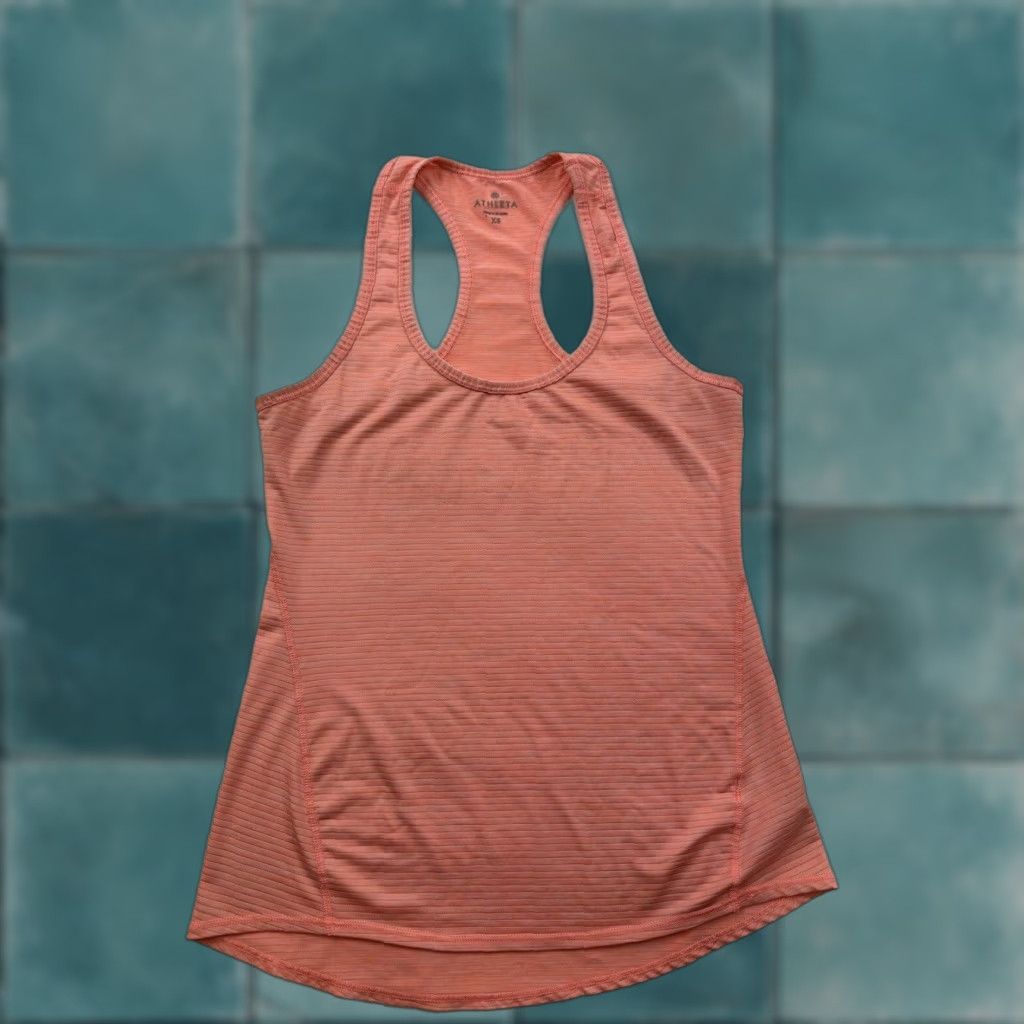 Athleta Athleta Tank Top Womens XS Orange Pullover Sleeveless Athletic Shirt Yoga & Running Workout Size XS / US 0-2 / IT 36-38 - 1 Thumbnail