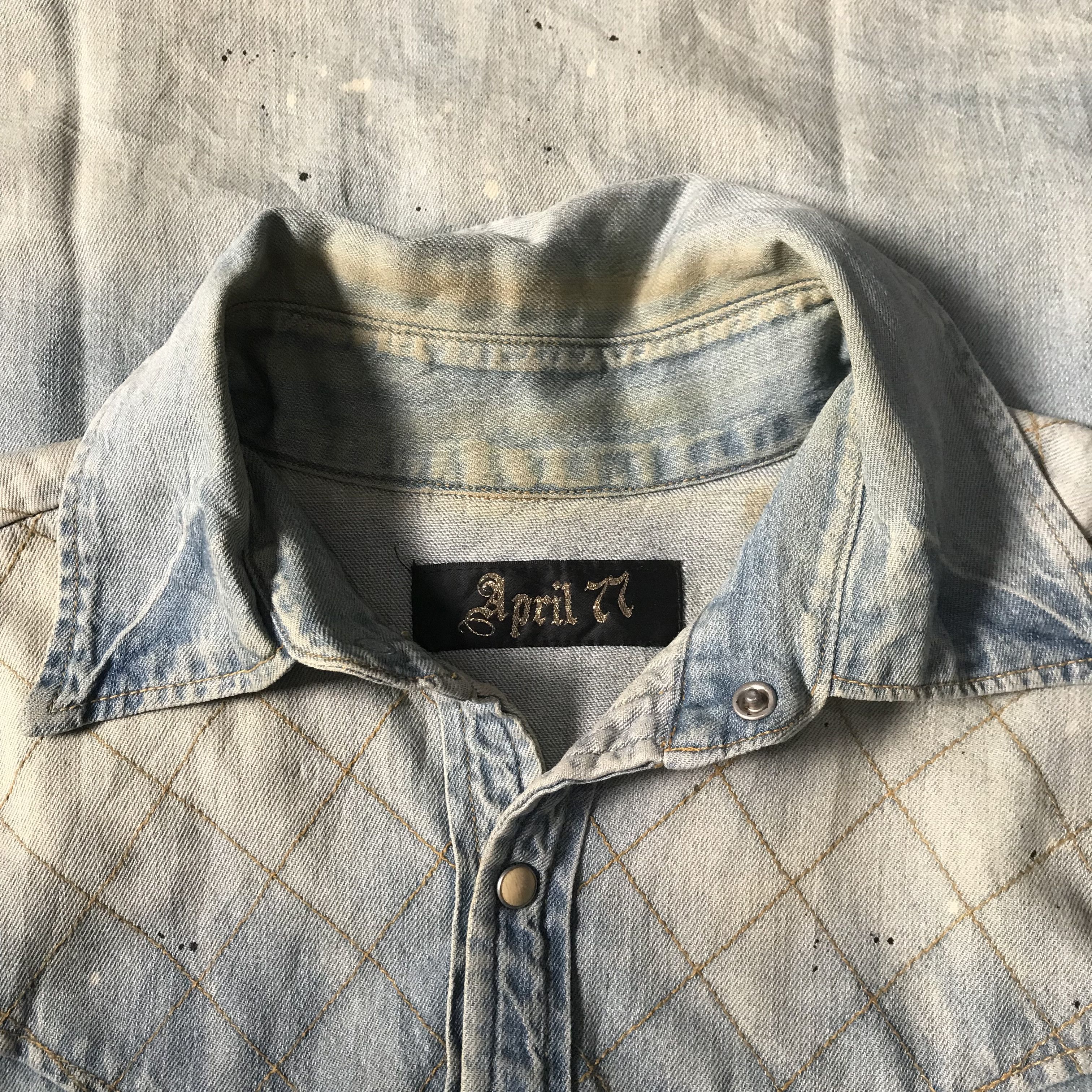 April 77 April 77 Raw Japanese denim Short Sleeves denim Size US M / EU 48-50 / 2 - 8 Thumbnail