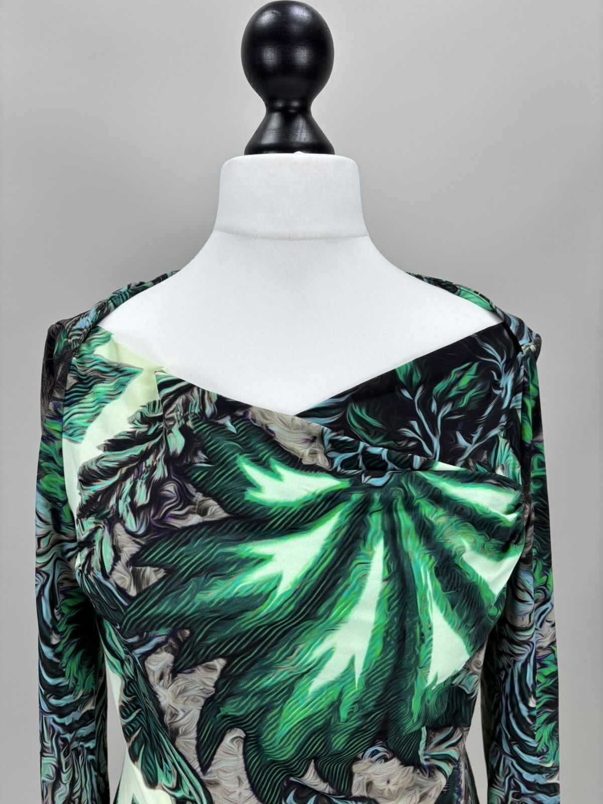 Roberto Cavalli Womens blouse Roberto Cavalli Size 46 Color Multicolor Size L / US 10 / IT 46 - 3 Thumbnail