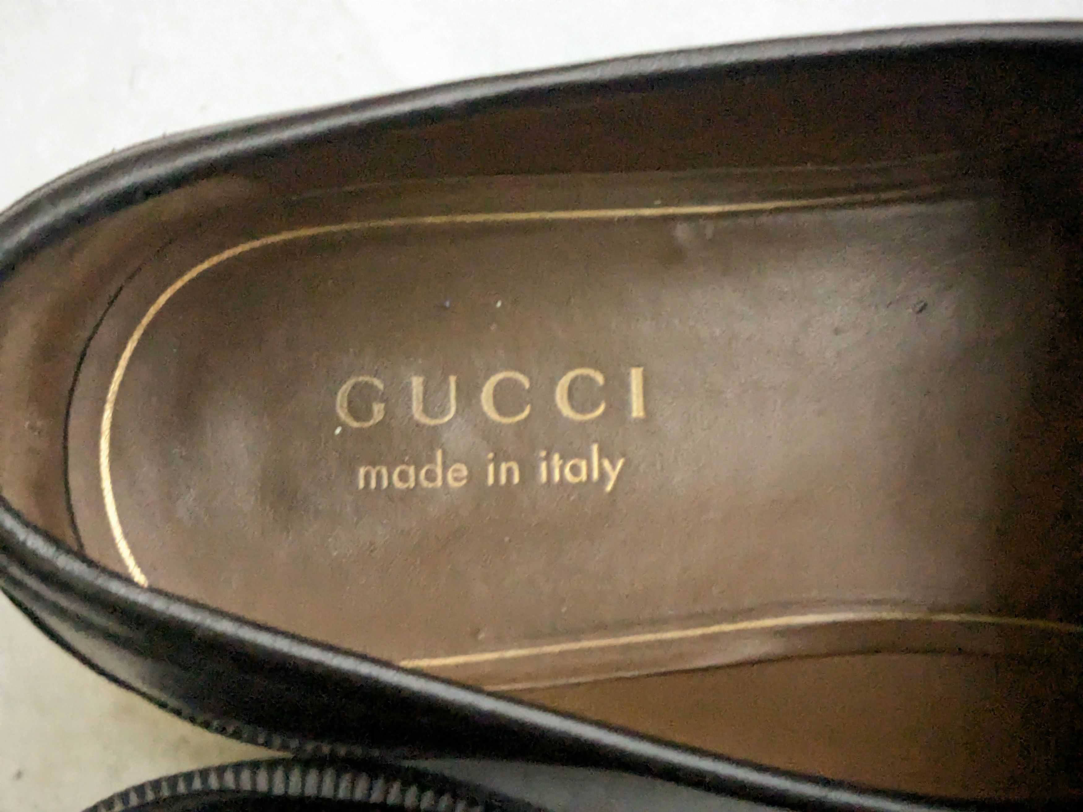 Gucci Gucci Horsebit Black Leather 8.5 Snaffle Size US 8.5 / EU 41-42 - 3 Thumbnail