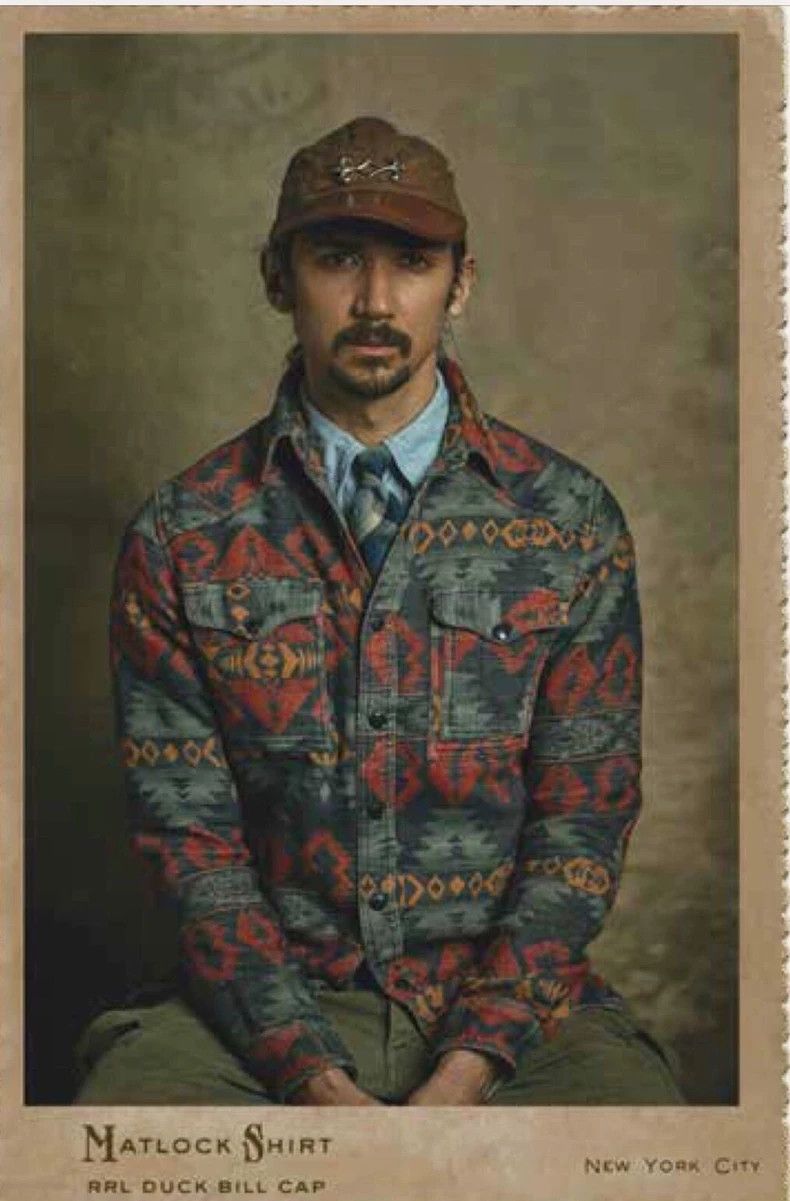 RRL Ralph Lauren RRL Ralph Lauren 2016 Red Green Southwest Shirt Size US S / EU 44-46 / 1 - 1 Thumbnail