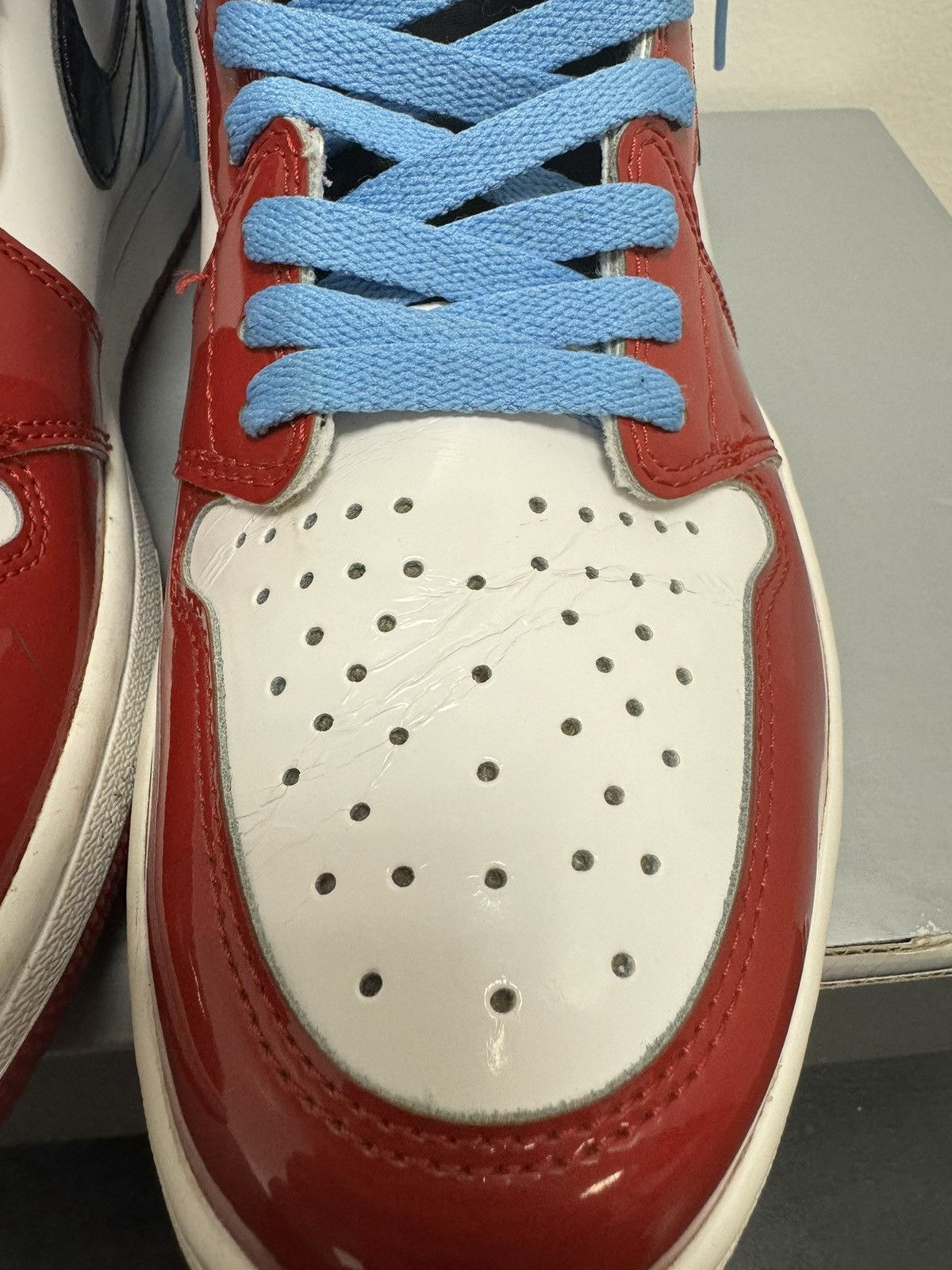 Jordan Brand Jordan 1 Fearless UNC Chigago Size US 10.5 / EU 43-44 - 4 Thumbnail