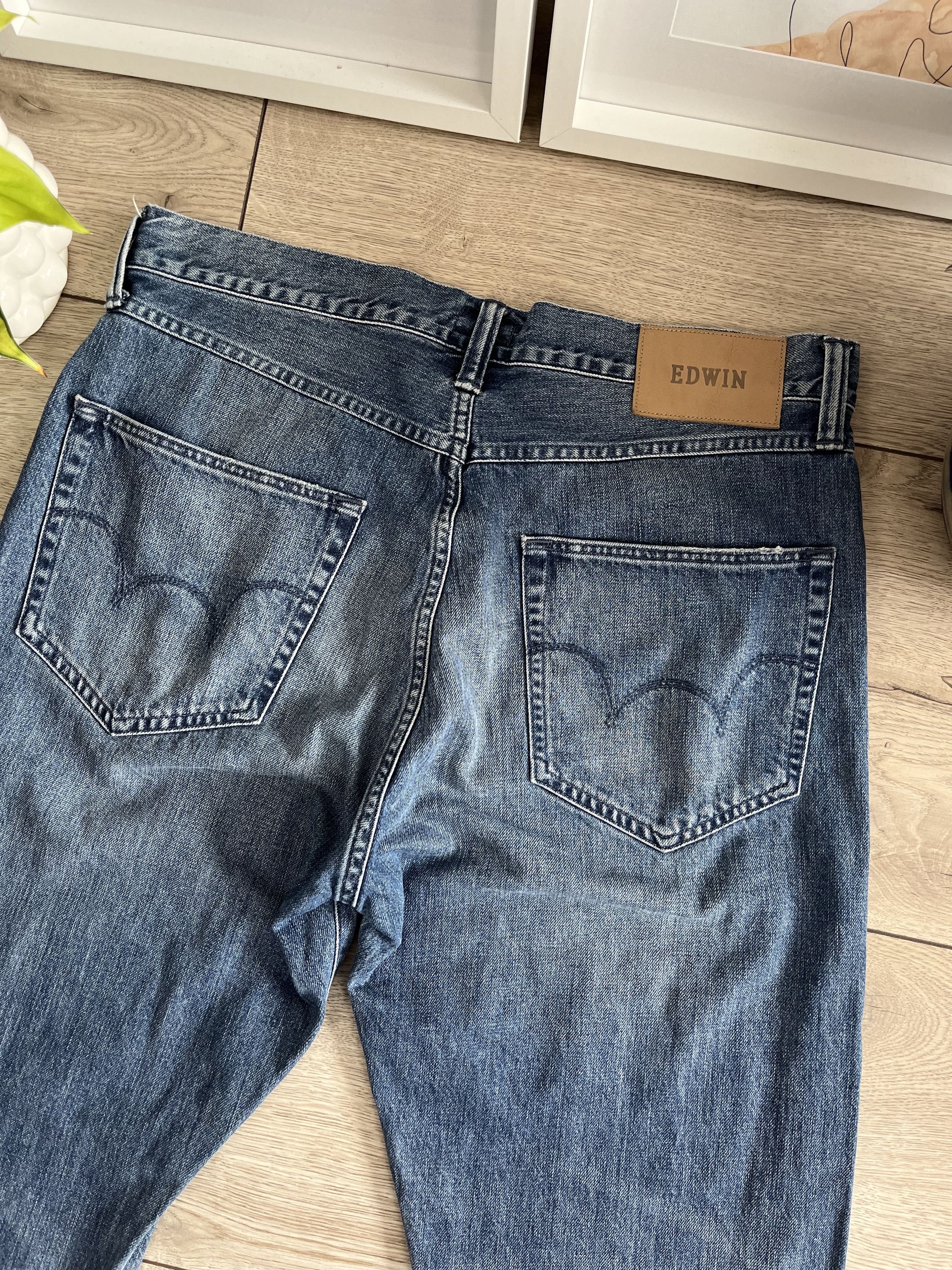 Edwin × Japanese Brand Selvedge Edwin Japanese Denim Jeans 34x34 Size US 34 / EU 50 - 2 Thumbnail