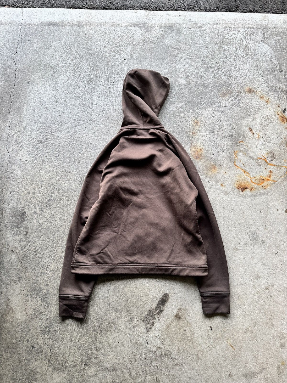 Patagonia × Vintage Vintage Y2K Patagonia brown zip up hoodie w thumb slits Size US S / EU 44-46 / 1 - 4 Thumbnail