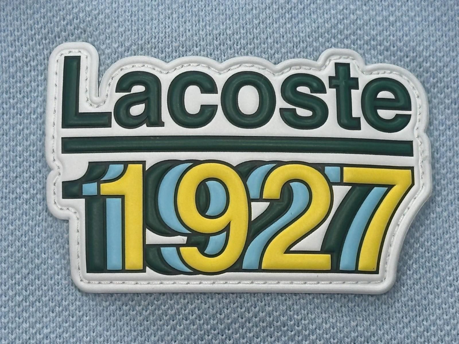 Lacoste Lacoste 1/4 Button Regular Fit Logo Polo Shirt Blue Mens 2XL Size US XXL / EU 58 / 5 - 6 Thumbnail