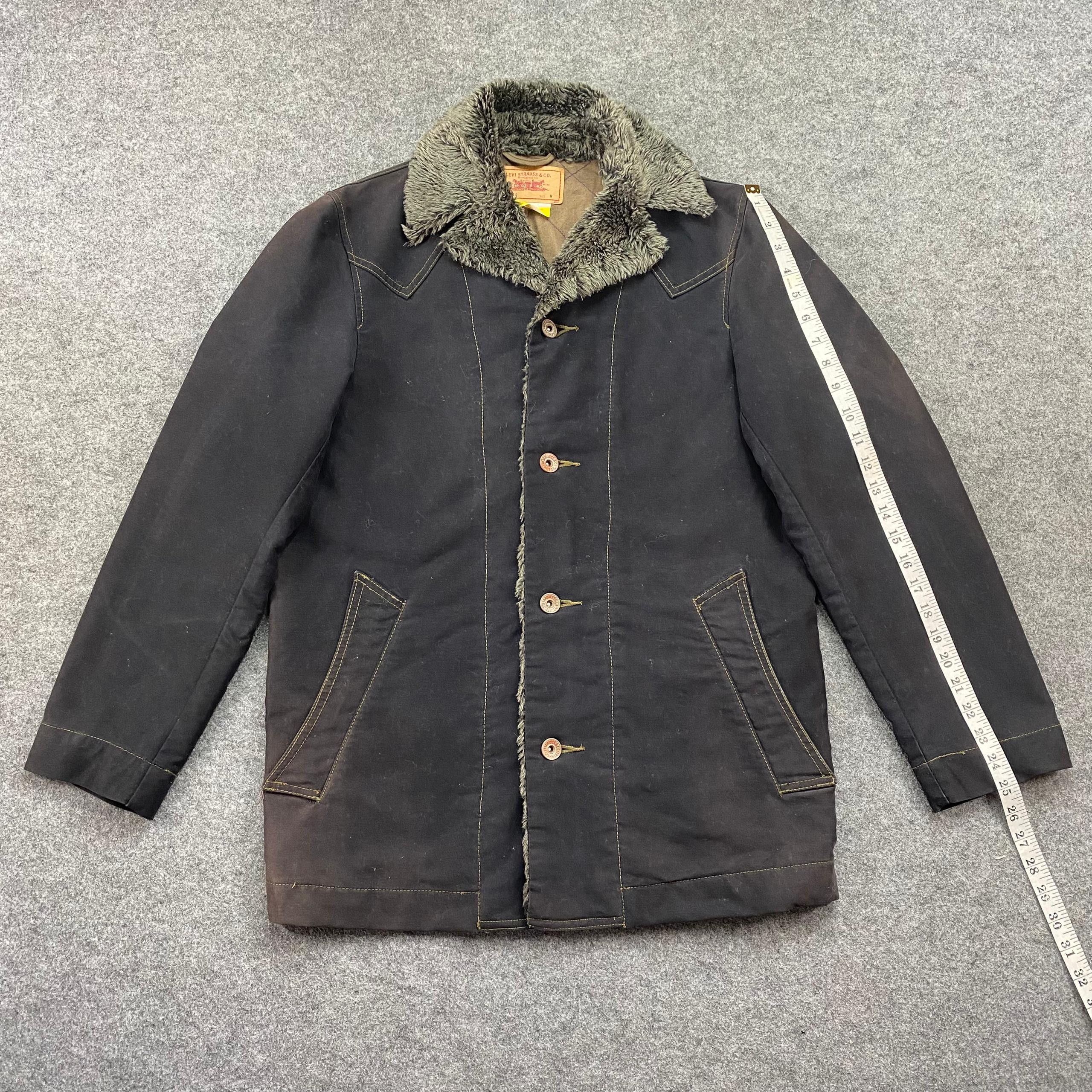 Levi's Vintage Clothing Vintage Levis Fur Jacket Size US M / EU 48-50 / 2 - 5 Thumbnail