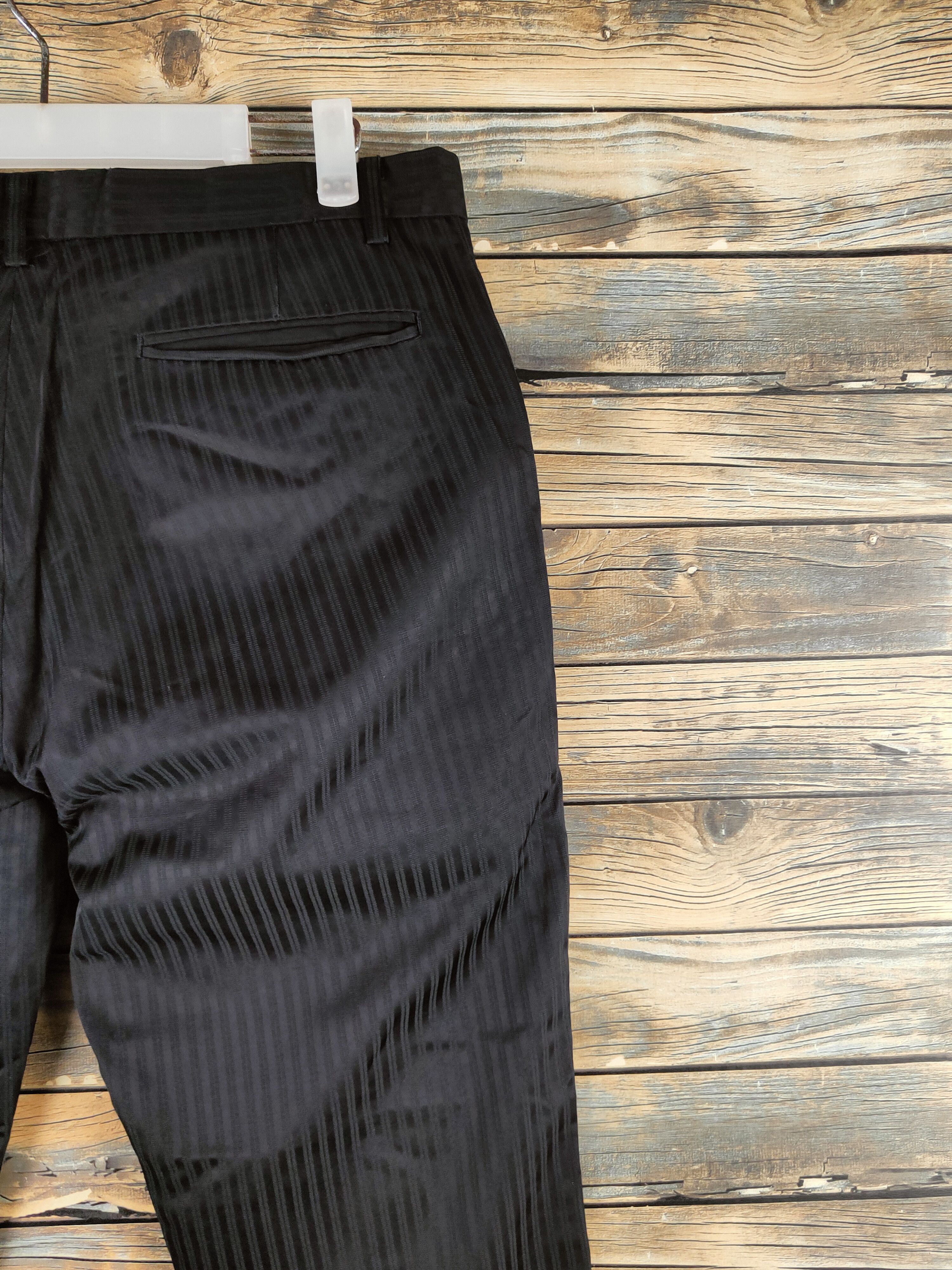 Katharine Hamnett London DL Katharine Hamnett London Black Casual Pants #46-709 Size 32" / US 10 / IT 46 - 10 Thumbnail