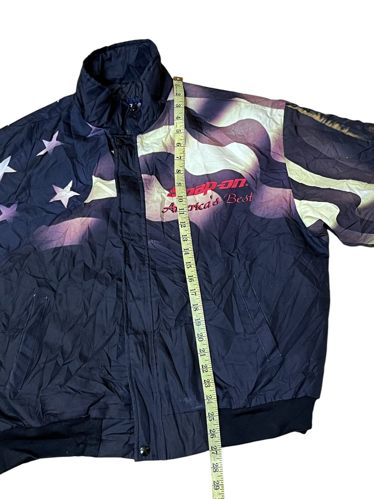 Gear for Sports RARE🔥VINTAGE SNAP ON TOOL EAGLE AMERICAN FLAG JACKET Size US XL / EU 56 / 4 - 16 Thumbnail
