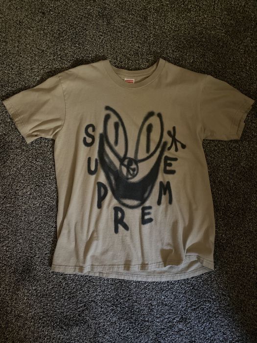 Supreme Supreme Smile Tee Clay FW19 Sz. Medium | Grailed