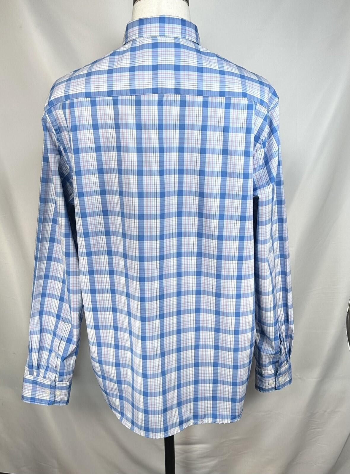 Other Crown Ivy Classic Fit Oxford Checked Button Up Blue Mens L Size US L / EU 52-54 / 3 - 2 Thumbnail