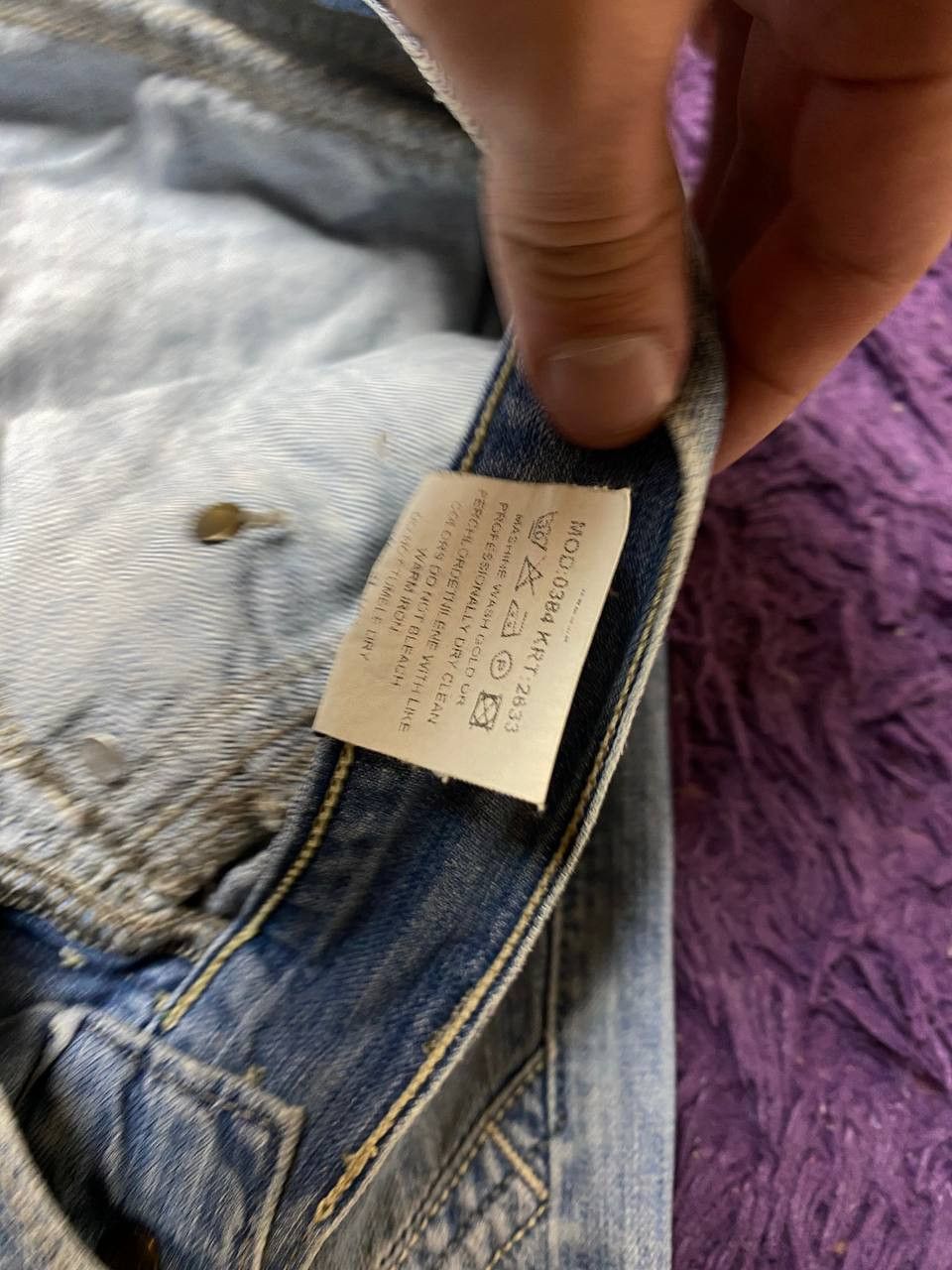Other Y2K Vintage Dolce&Gabbana Jeans Streetwear Rare Casual Style Size US 31 - 4 Thumbnail
