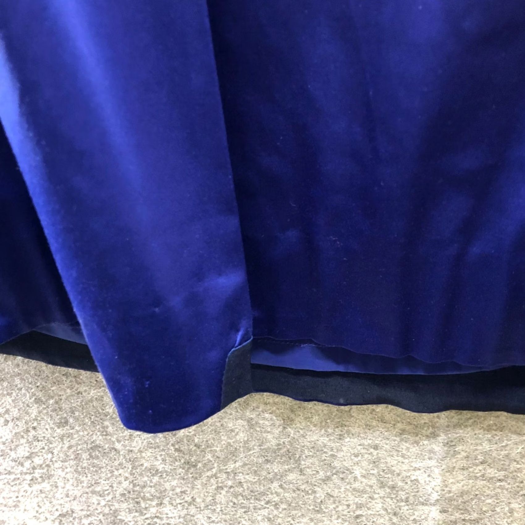 Talbots VINTAGE? No. Talbots Satin Sheath Dress Womens 16W Royal Blue Sleeveless Drape Formal 16W Blue Size XXL / US 16-18 / IT 52-54 - 6 Thumbnail
