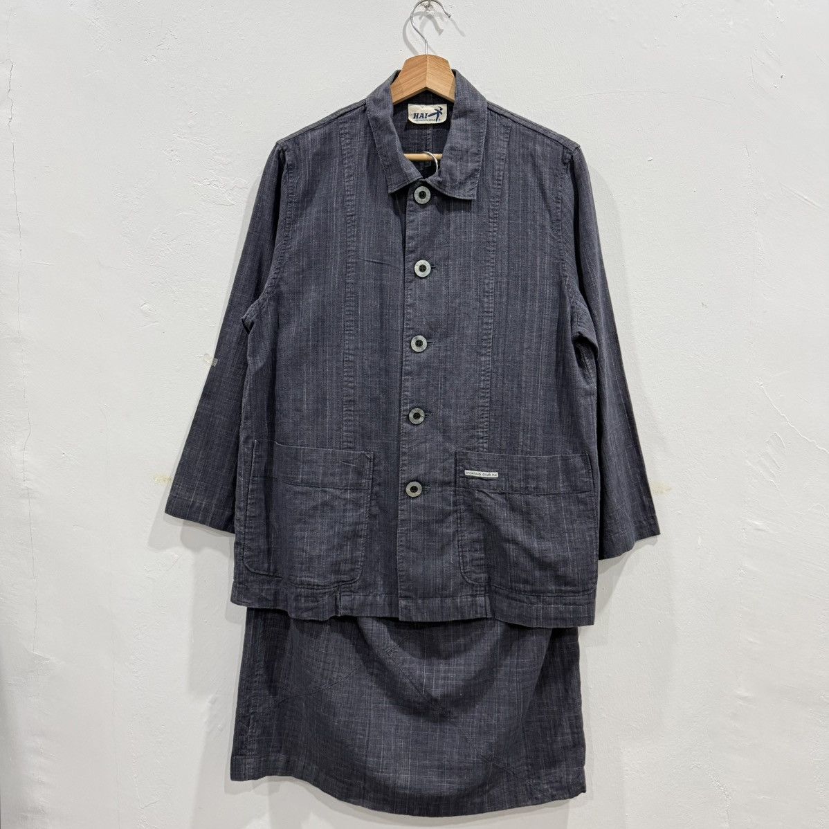 Issey Miyake Hai Sporting Gear Blouse Set With Skirt Size M / US 6-8 / IT 42-44 - 1 Thumbnail