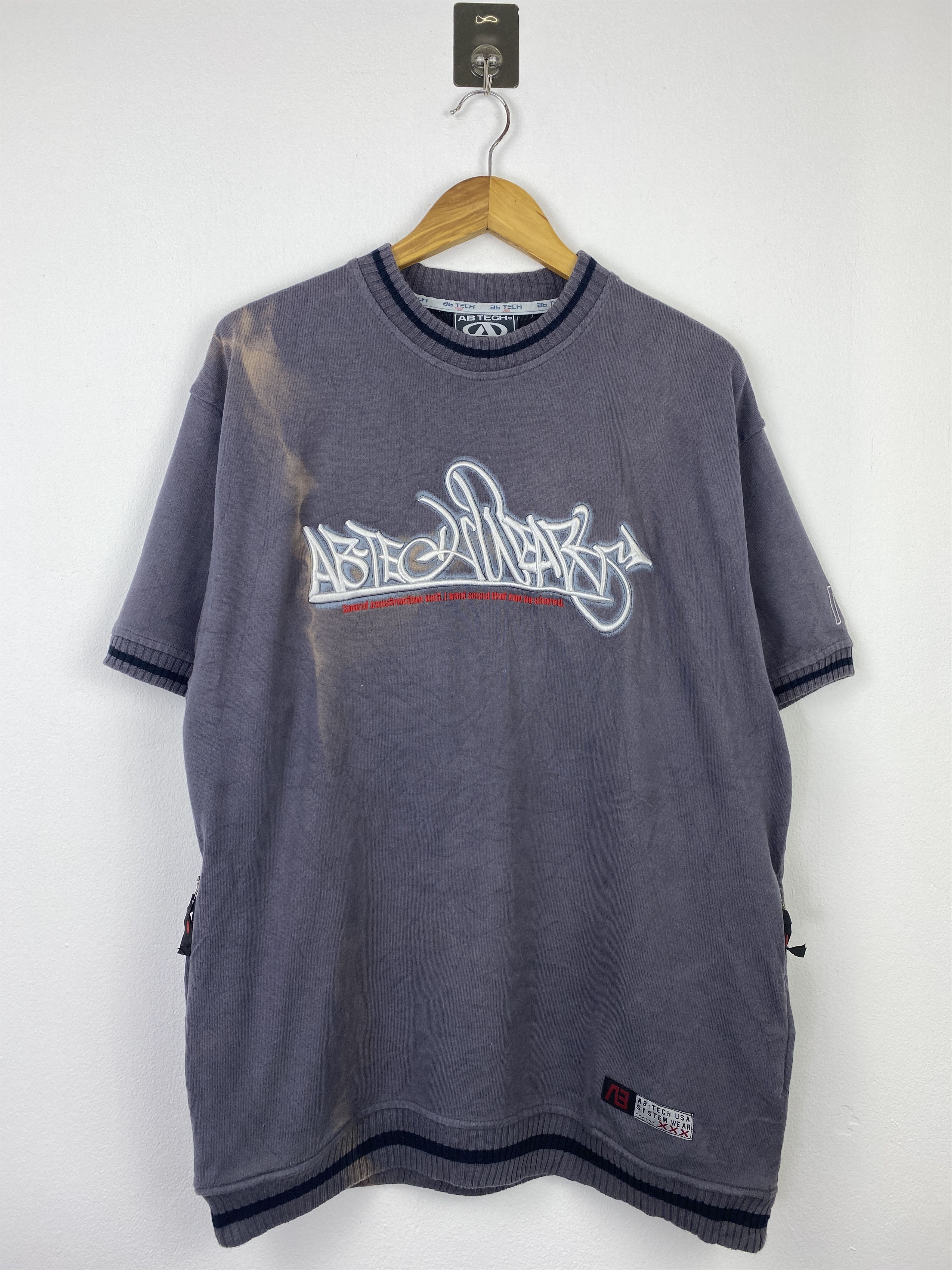 Other Vintage AB-TECH Sport Graffiti Graphic Shirt BP0041 Size US XL / EU 56 / 4 - 1 Thumbnail