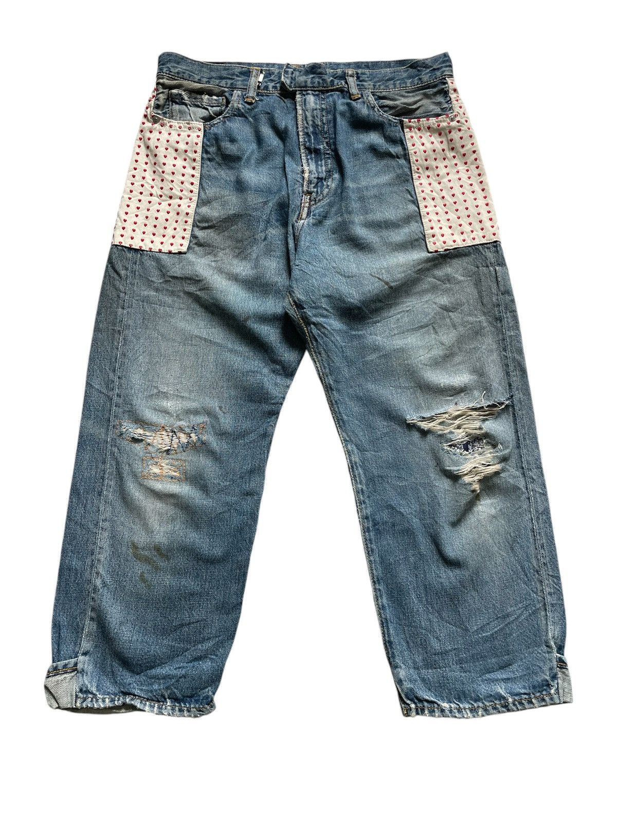 Undercover Rare Undercover Selvedge Cropped Jeans Size US 29 - 3 Thumbnail