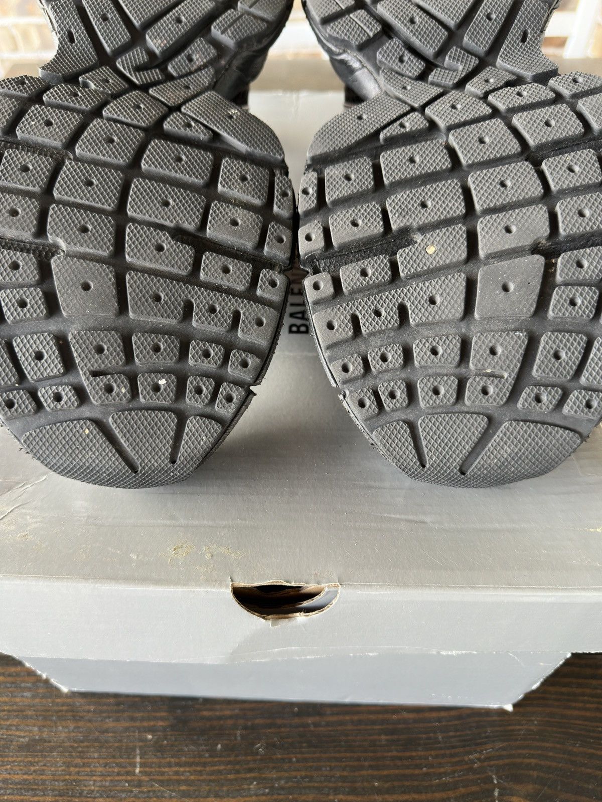 Balenciaga Balenciaga 3XL Sneakers Black Silver Size US 11 / EU 44 - 8 Thumbnail