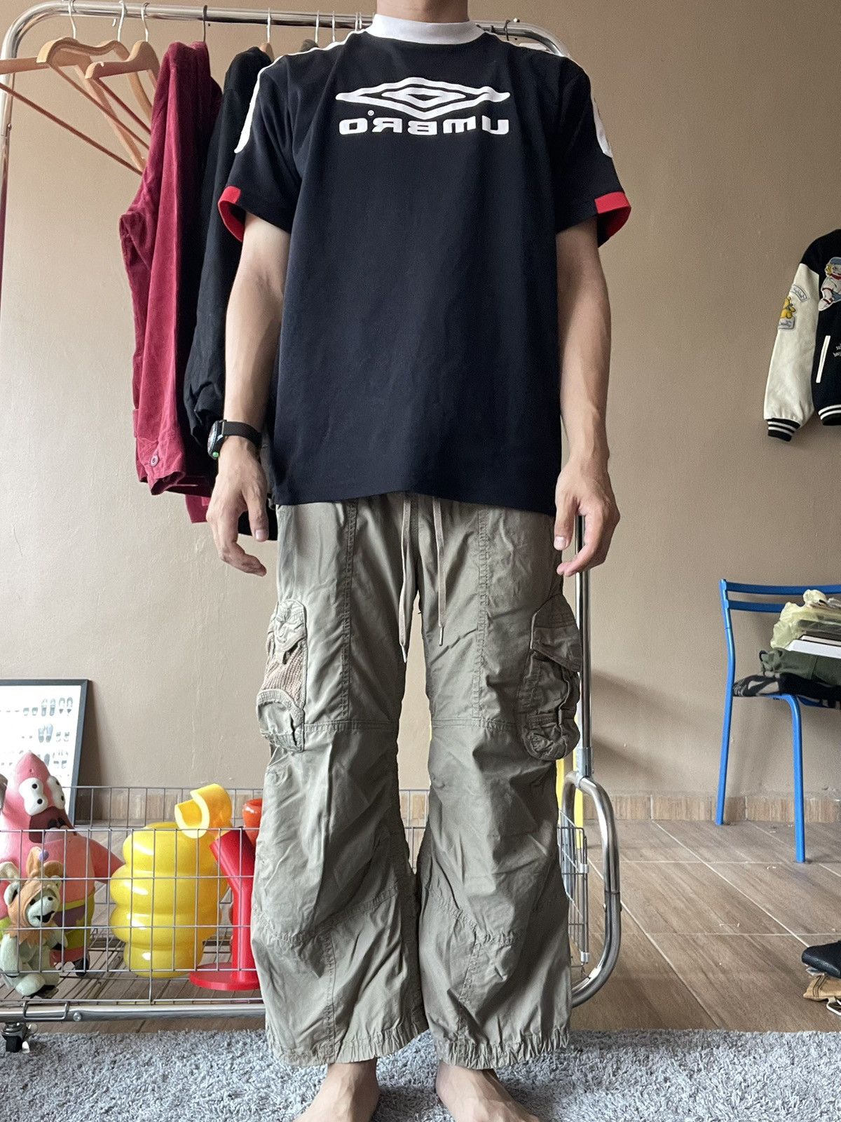 GOA GOA Cargo Multipocket Military Pant Size US 31 - 22 Thumbnail