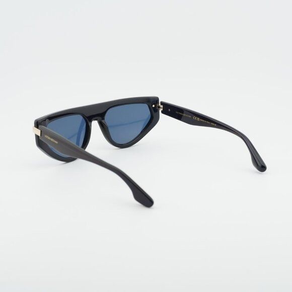 Victoria Beckham Victoria Beckham VB685S 415 Sunglasses Blue Cat Eye Frame Size ONE SIZE - 3 Thumbnail