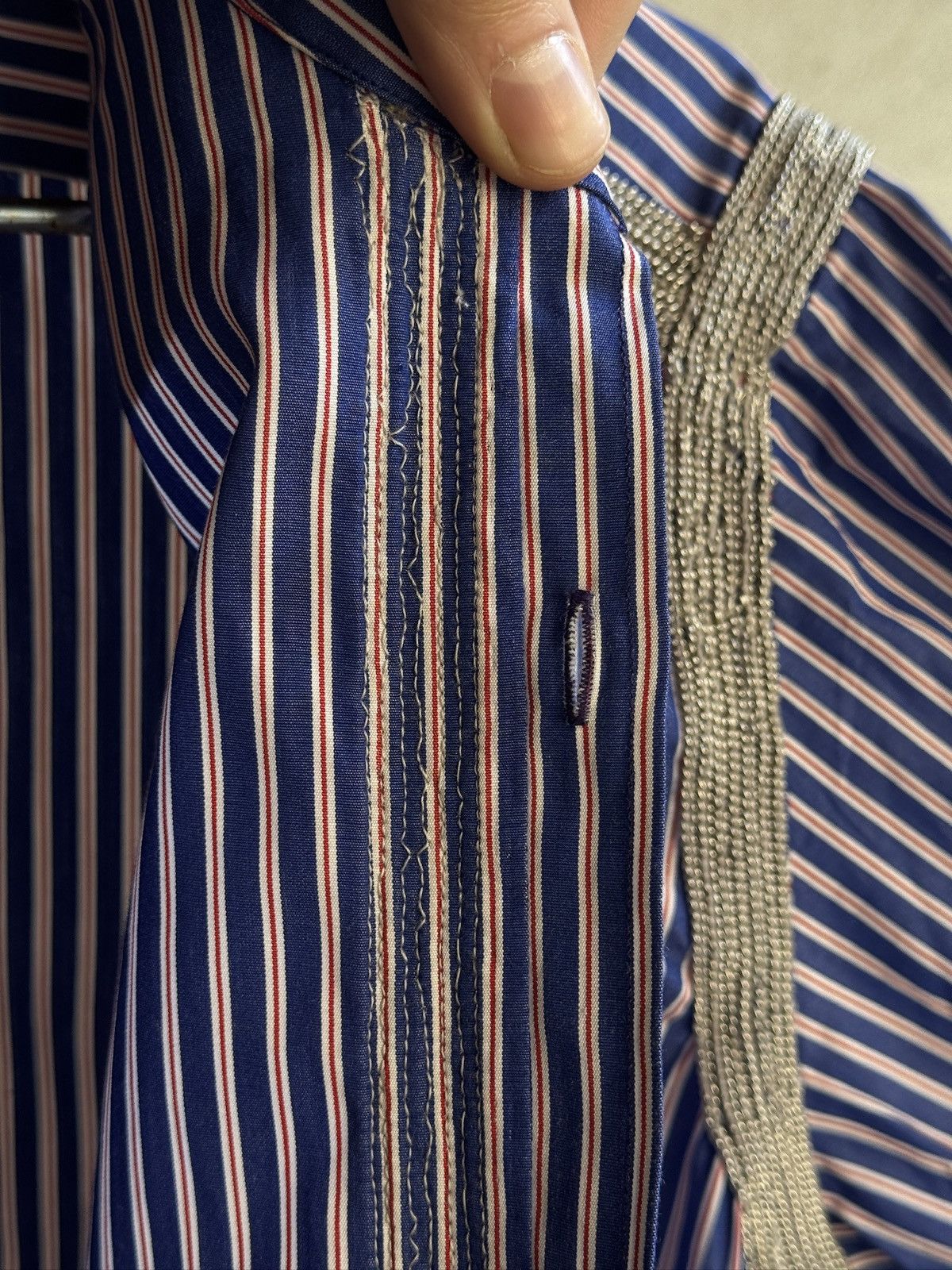 Dries Van Noten Dries Van Noten Embellished button up shirt Size US M / EU 48-50 / 2 - 10 Thumbnail