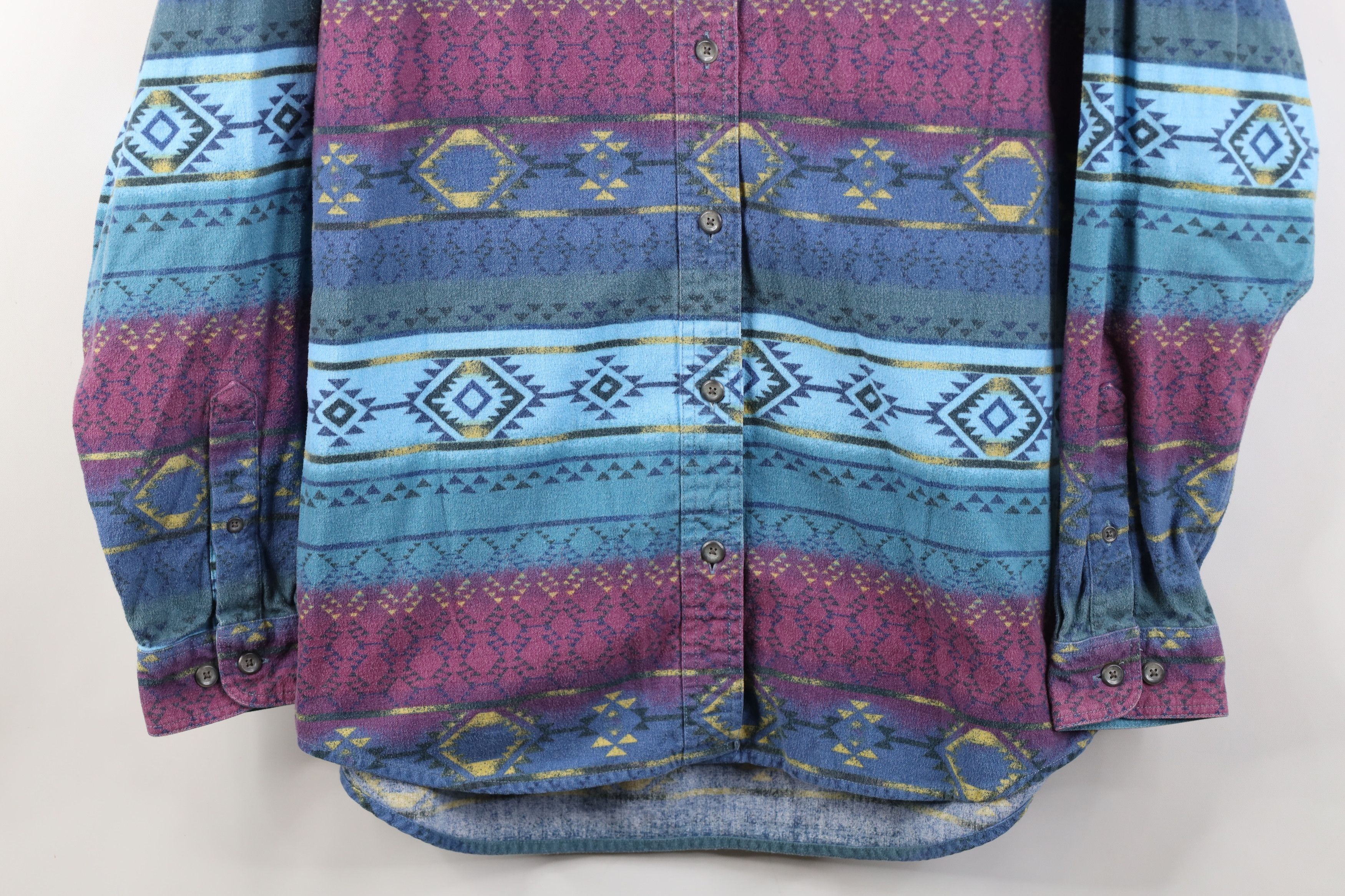 Cabelas Vintage 90s Cabelas Chamois Cloth Collared Button Shirt Size L / US 10 / IT 46 - 3 Thumbnail