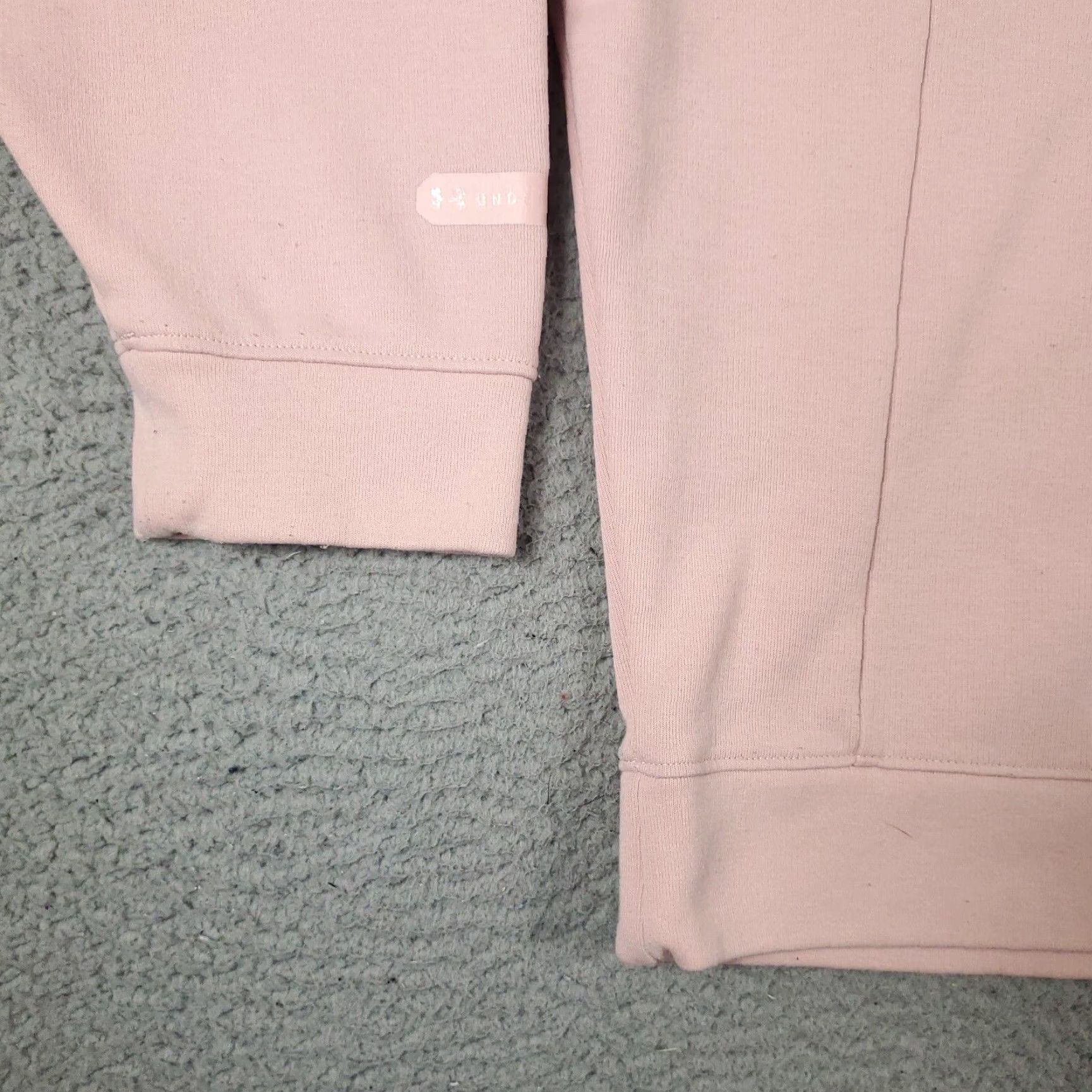 Under Armour Under Armour Hoodie Womens XS Pink OVERSIZED Pullover Sweatshirt Shirt Pullover Hoodie Womens XS Pink Logo All Seasons Hooded Pockets Modern Sports Size XS / US 0-2 / IT 36-38 - 4 Thumbnail