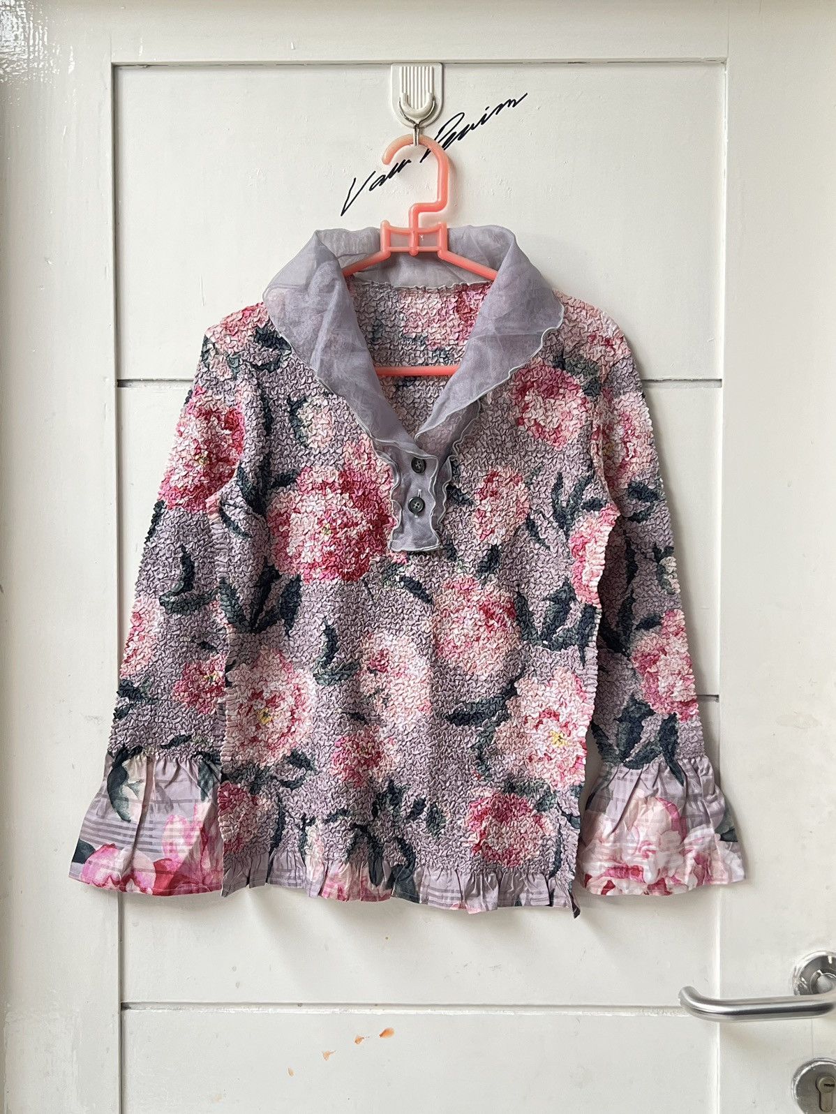 Other YUKIKO HANAI Wrinkle Pleats Tops Size S / US 4 / IT 40 - 1 Thumbnail