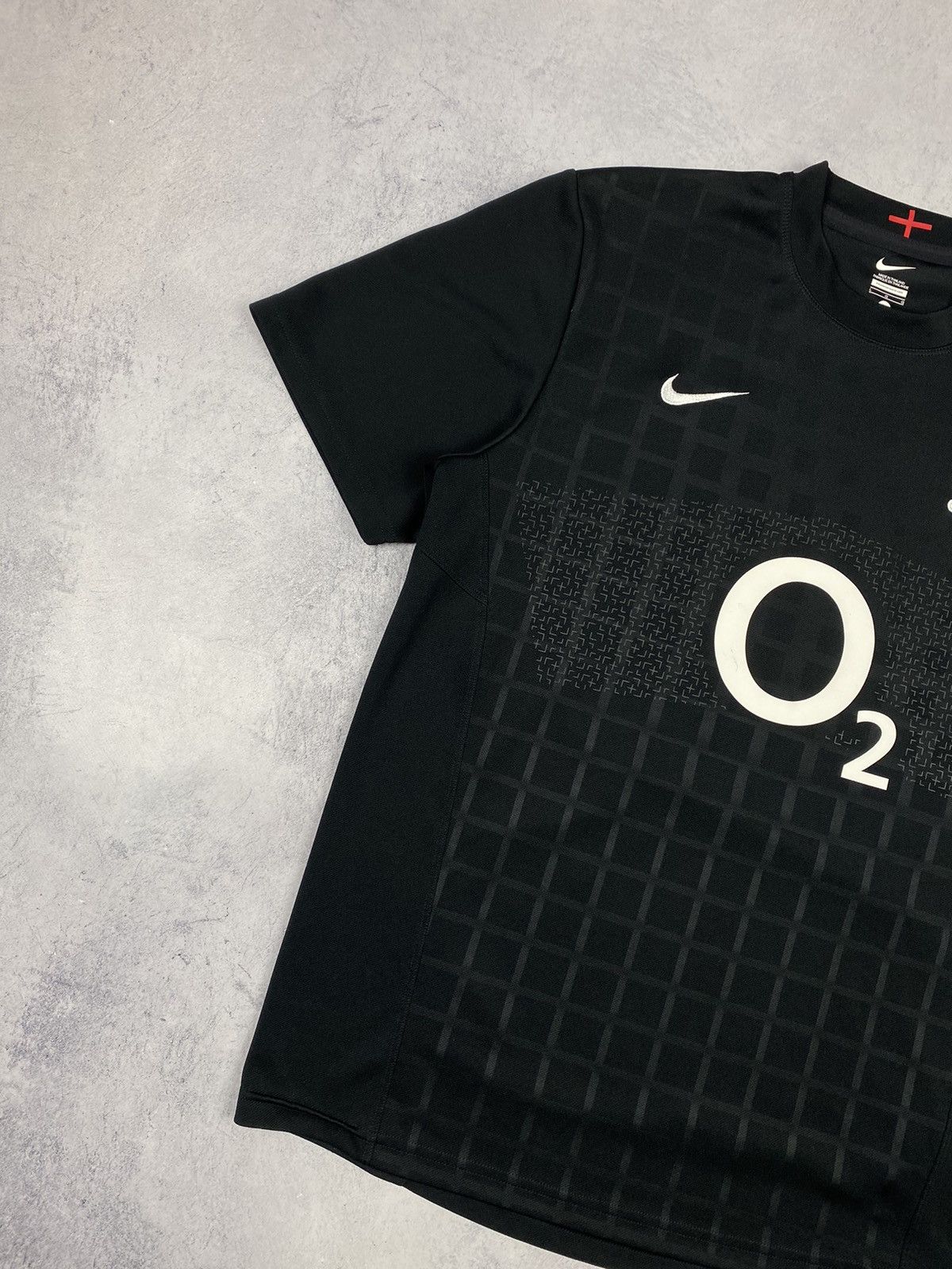 Nike Nike England O2 Rugby Jersey Tee Shirt Blockore Drill Size US L / EU 52-54 / 3 - 4 Thumbnail