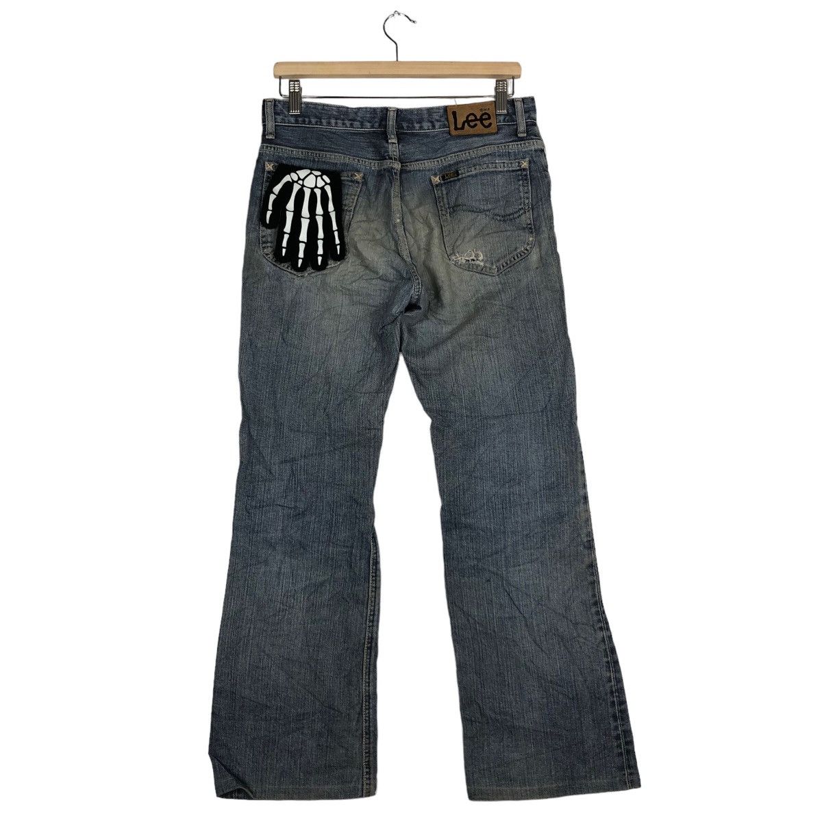 Japanese Brand 🔥90’s VINTAGE DISTRESSED DENIM JEANS LEE RIDERS Size US 30 / EU 46 - 8 Thumbnail