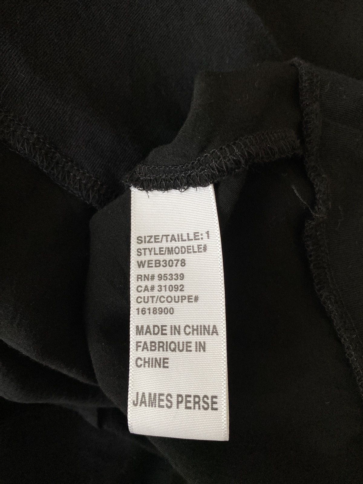 James Perse James Perse Black Batwing Sleeve Viscose Top Size S / US 4 / IT 40 - 7 Thumbnail