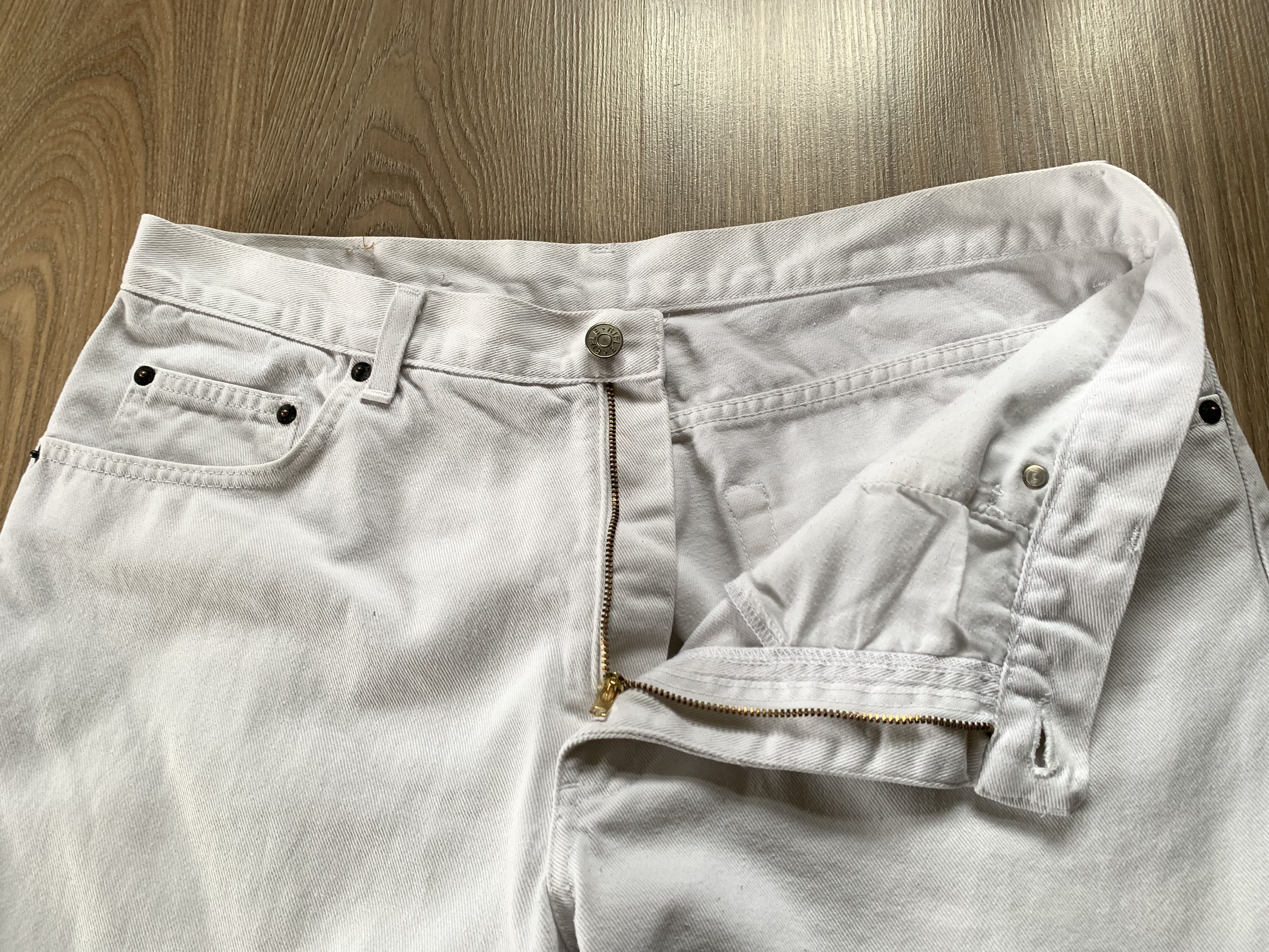 RIFLE × Vintage Rifle Rare White Vintage Jeans Size US 38 / EU 54 - 4 Thumbnail