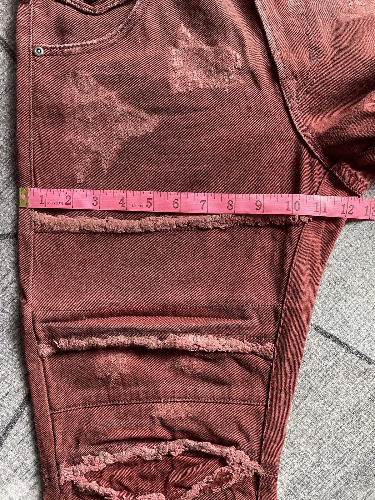 semanticdesign Vintage Semantic Design Distressed Denim Pants Size US 33 - 19 Thumbnail