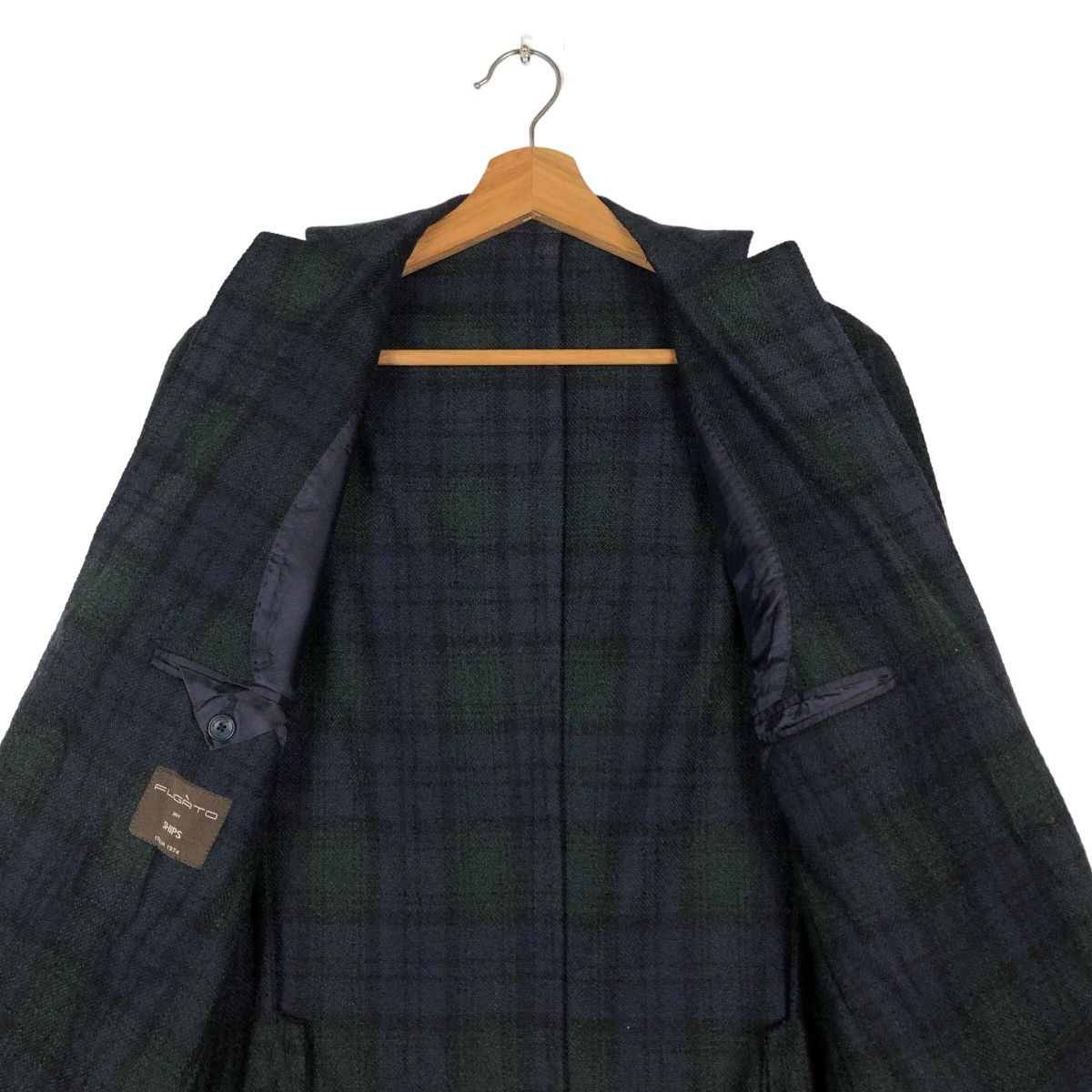 Issey Miyake 🔥Vintage Furgato Per Ships Japan Chore Jacket Tartan Design Size US M / EU 48-50 / 2 - 13 Thumbnail