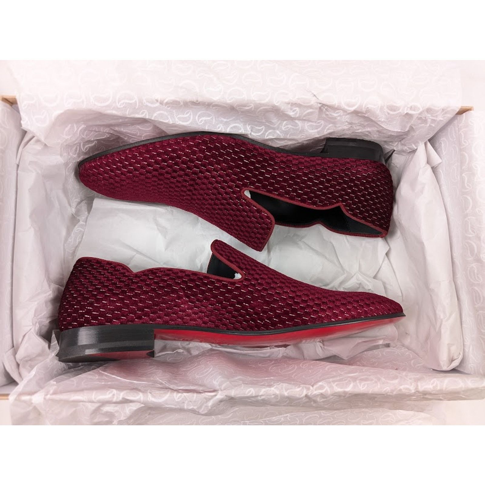 Christian Louboutin o1rshd1 Dandy Chick Orlato Flat Shoes in Bordeaux Size US 12 / EU 45 - 18 Thumbnail