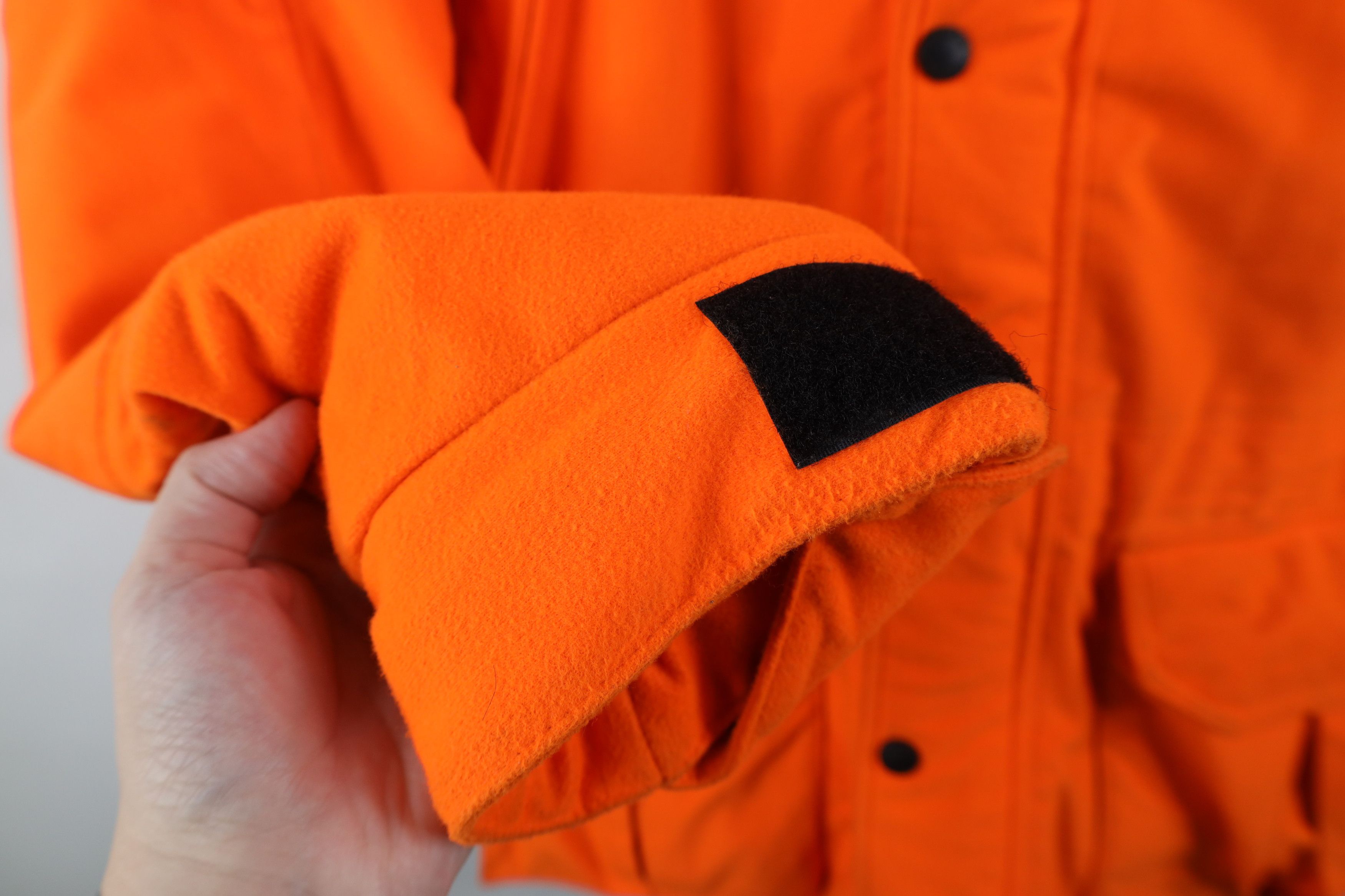 Cabelas Vintage Cabelas Dry Plus Soft Cloth Hooded Chore Jacket Size US L / EU 52-54 / 3 - 7 Thumbnail