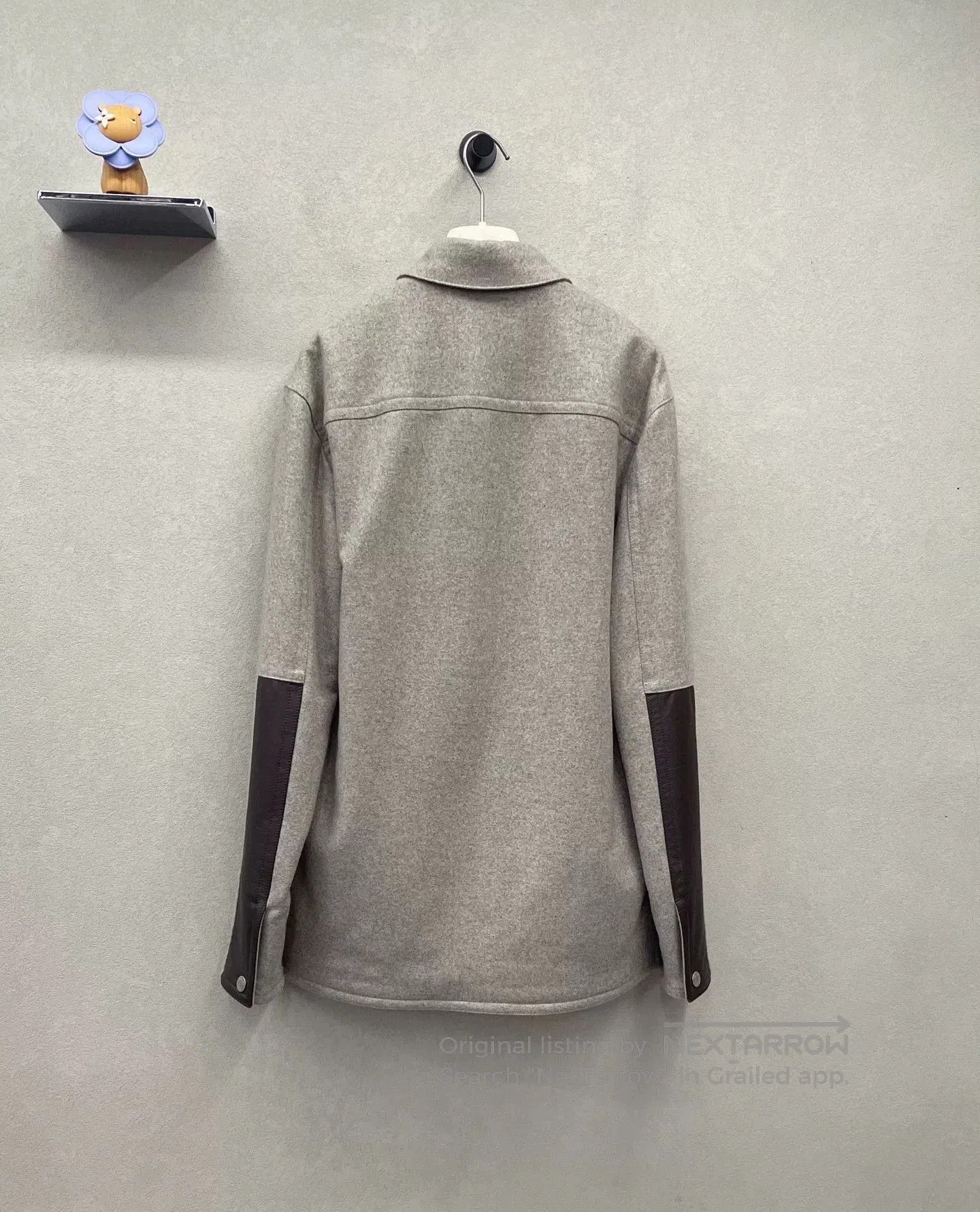 Hermes Hermes Gray Woolen Coat. Size US S / EU 44-46 / 1 - 2 Thumbnail