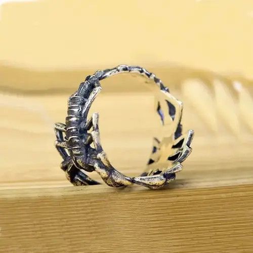 Jewelry × Vintage Scorpion Ring Adjustable Size ONE SIZE - 3 Thumbnail